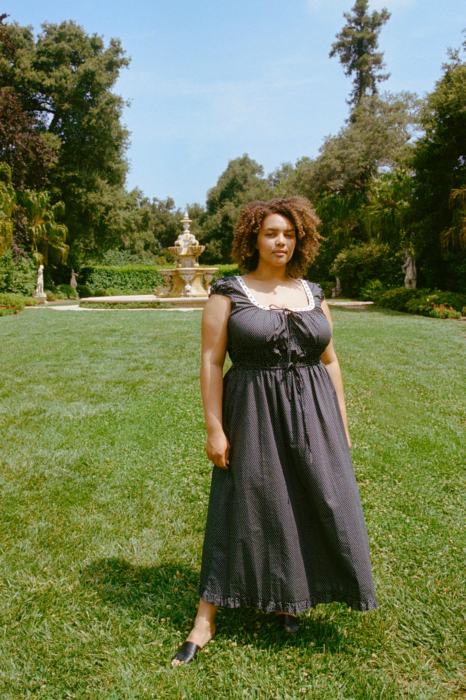 The Kelly Dress Extended | Noir Dot - Image 4