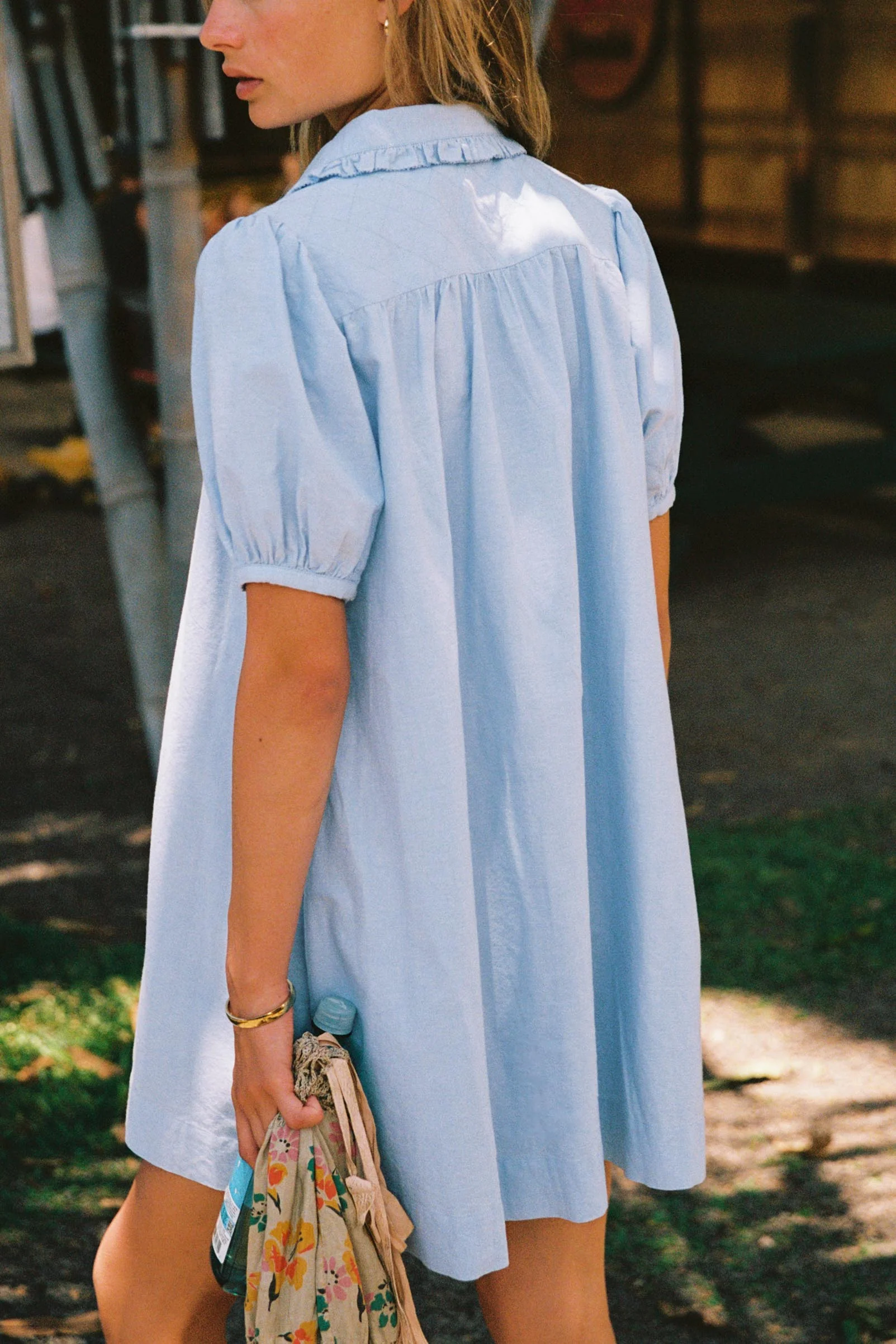 The Kiara Dress | Chambray - Image 10