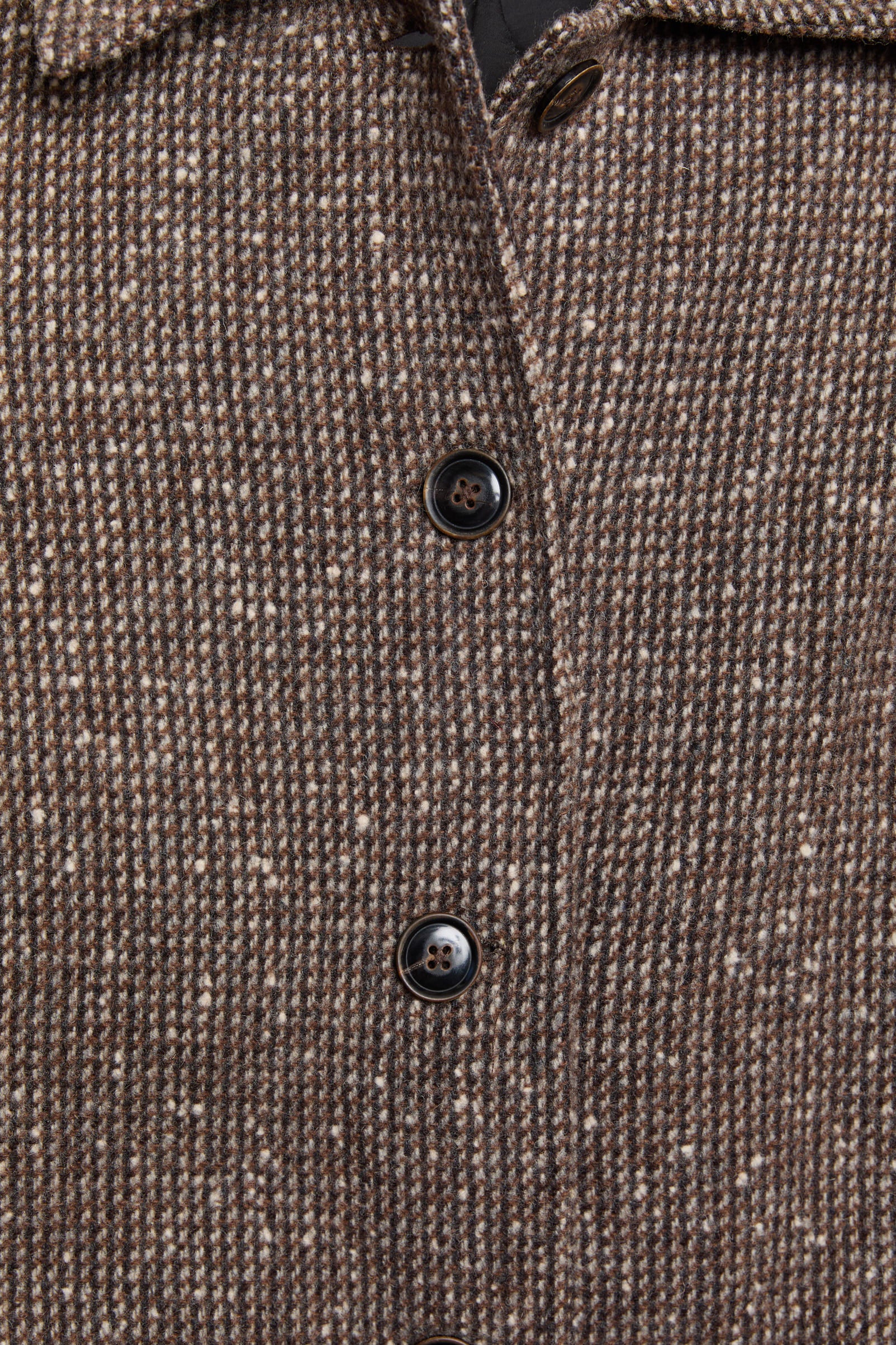 The Lennox Coat | Chocolate Tweed - Image 6