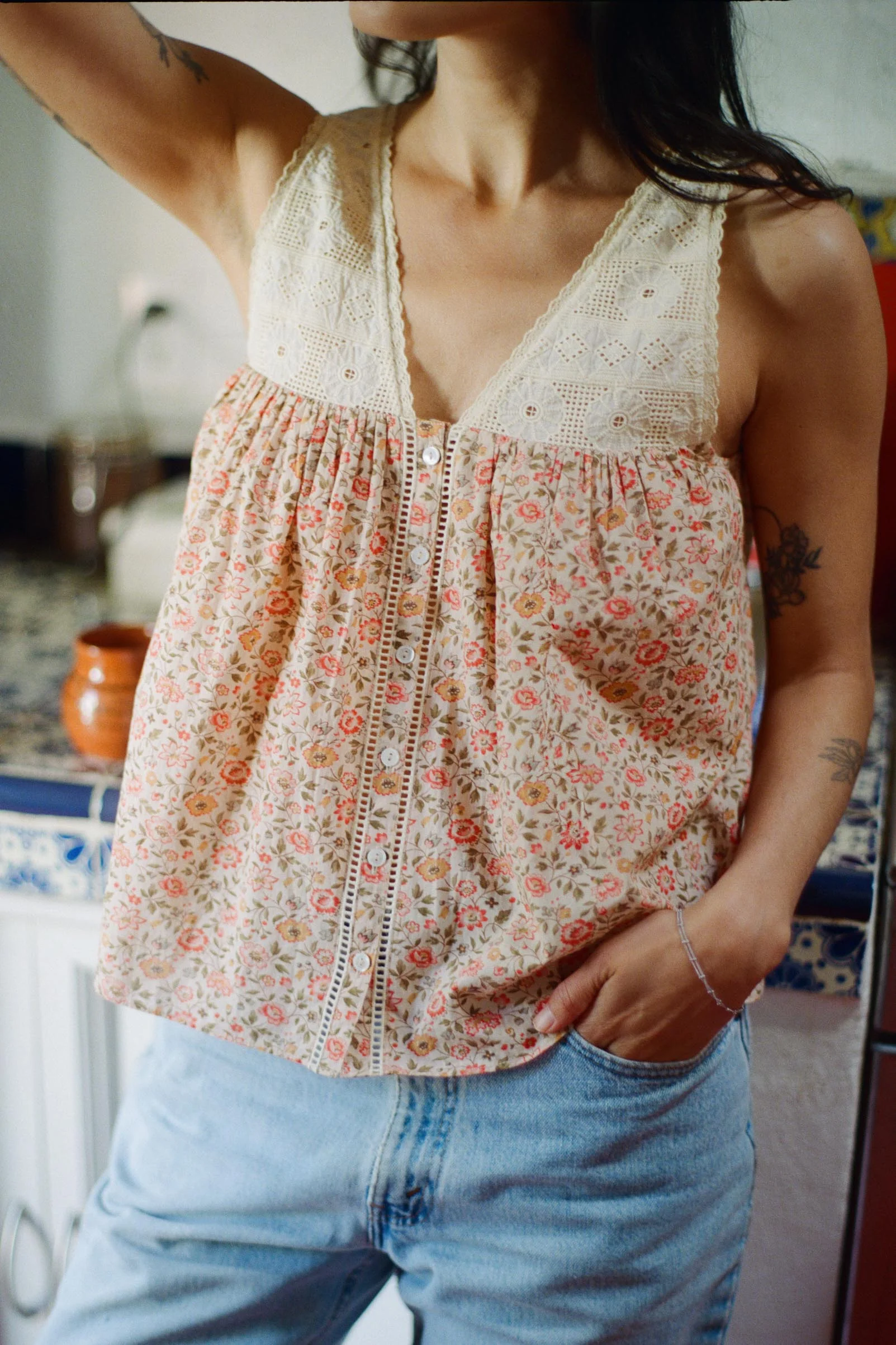 The Lidia Blouse | Wild Bloom
