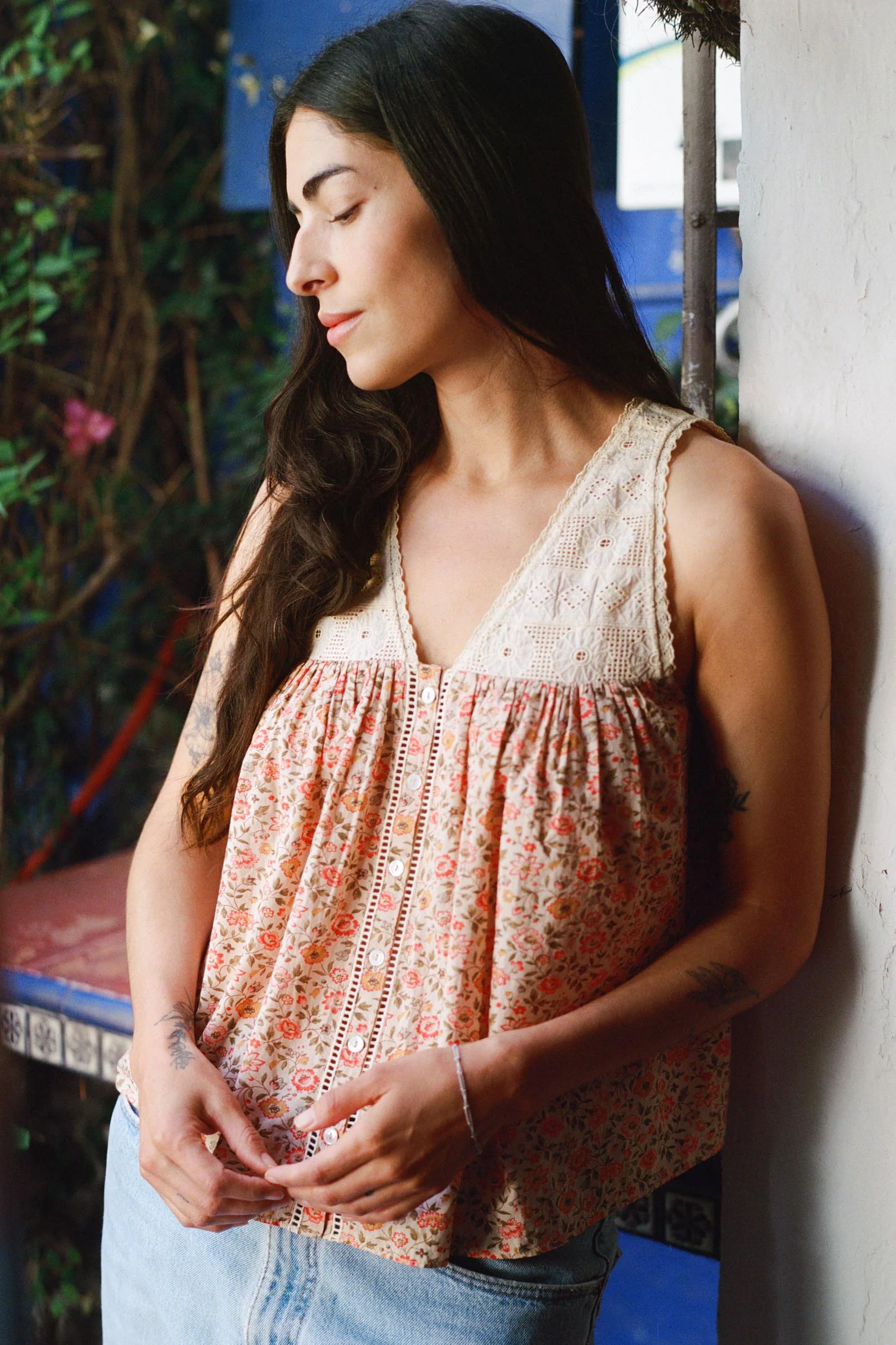 The Lidia Blouse | Wild Bloom - Image 2