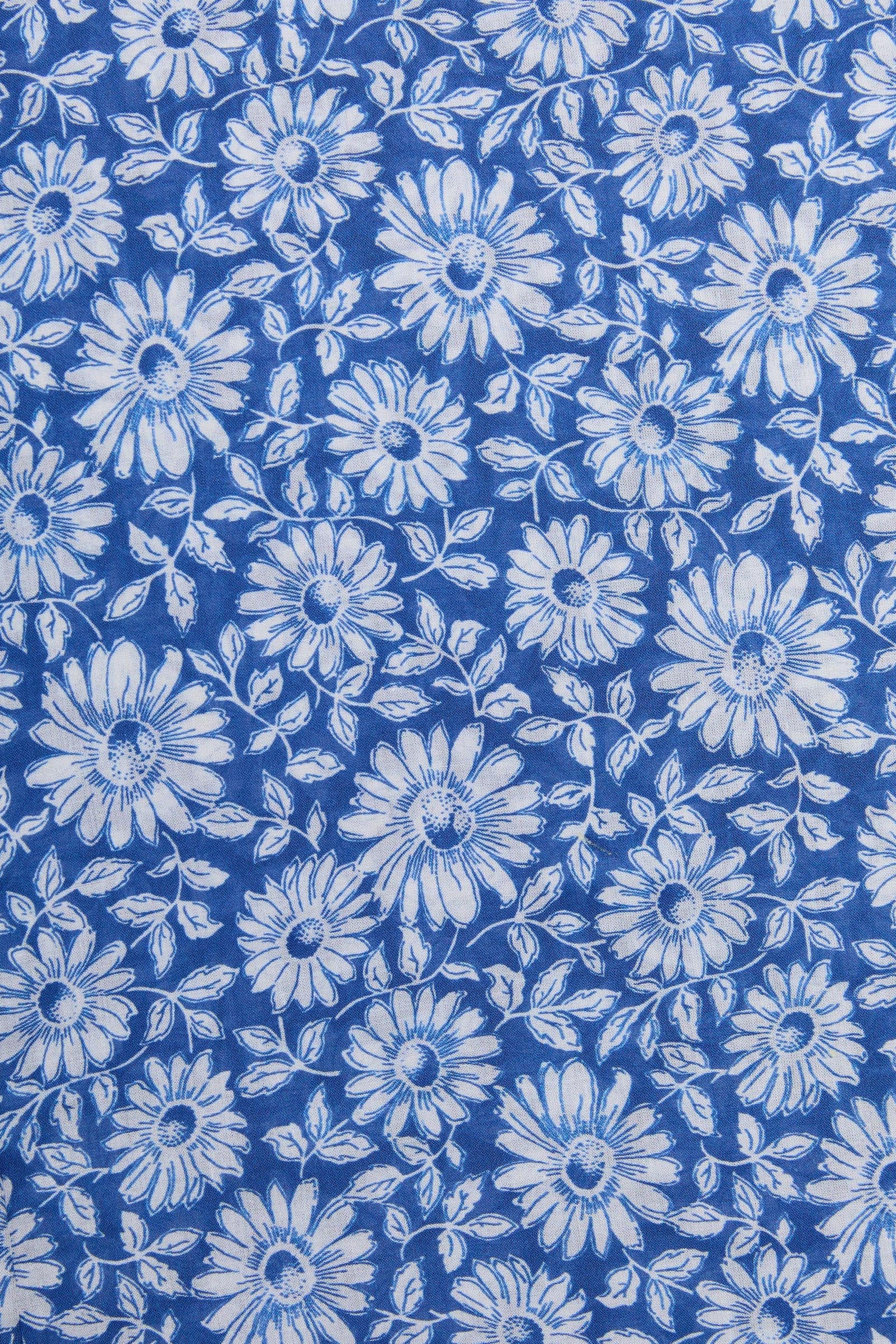 The Louise Dress | Aster Fields Lapis - Image 7