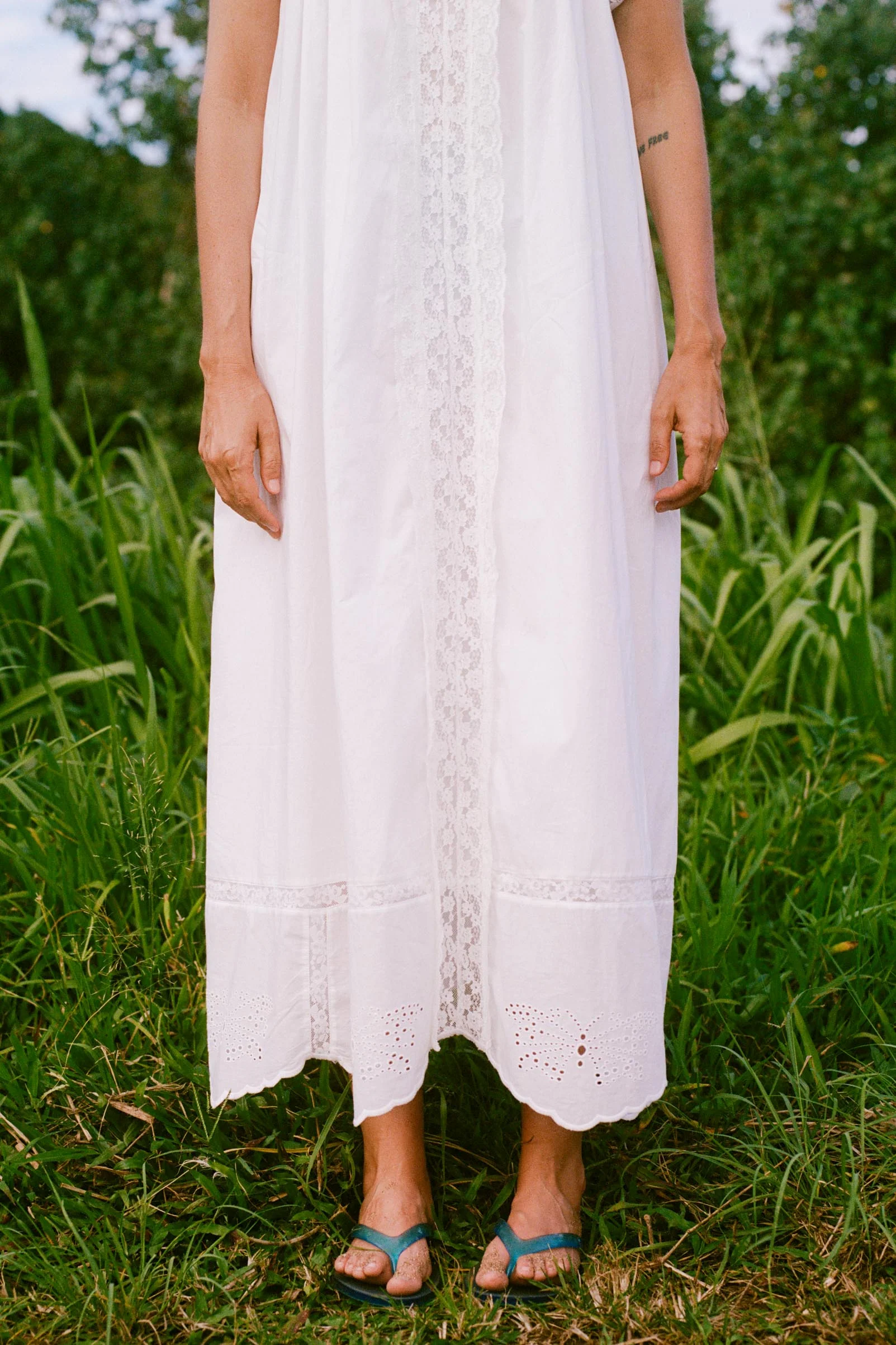 The Lynne Dress | Alabaster - Image 6