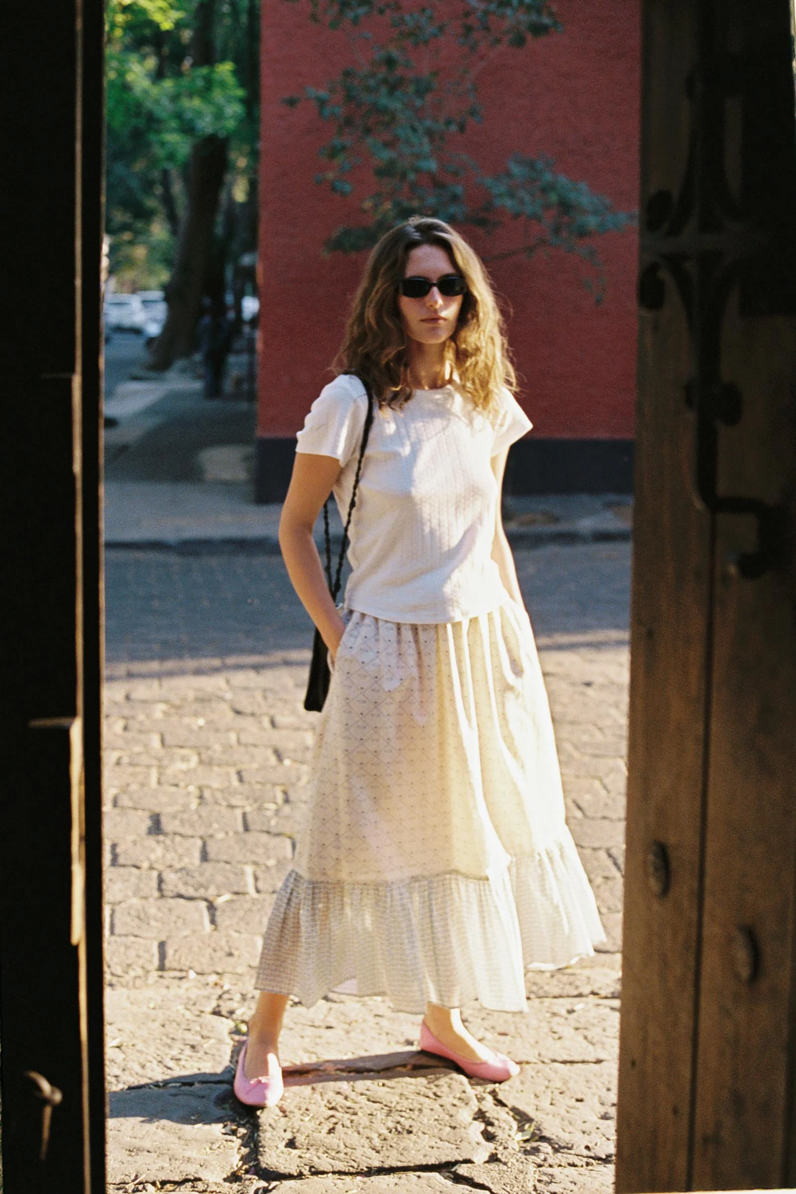 The Mariana Skirt | Dotted Plaid - Image 6