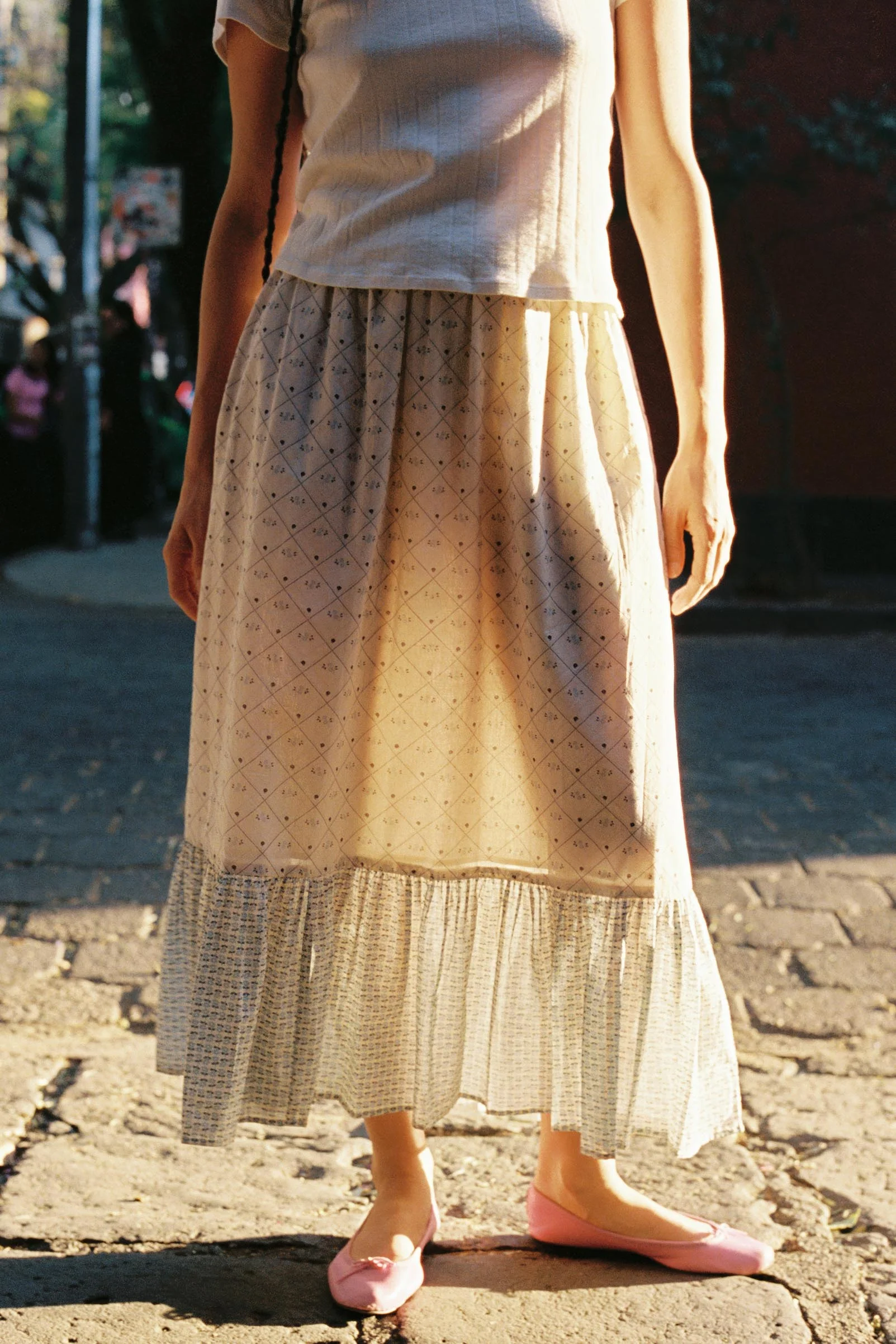 The Mariana Skirt | Dotted Plaid - Image 7