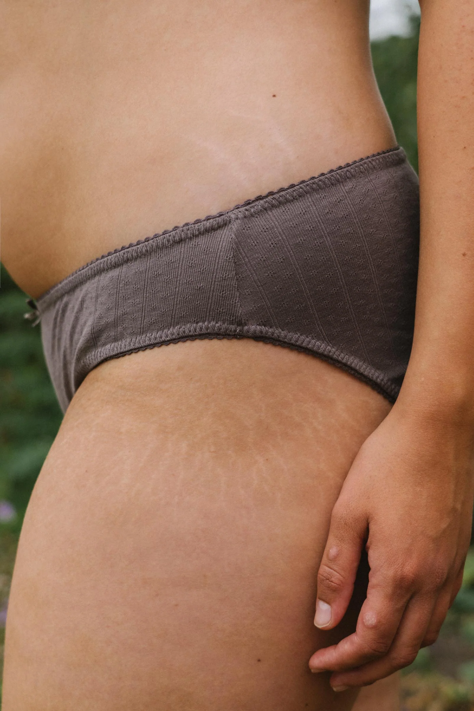 The Mel Panty | Charcoal - Image 3
