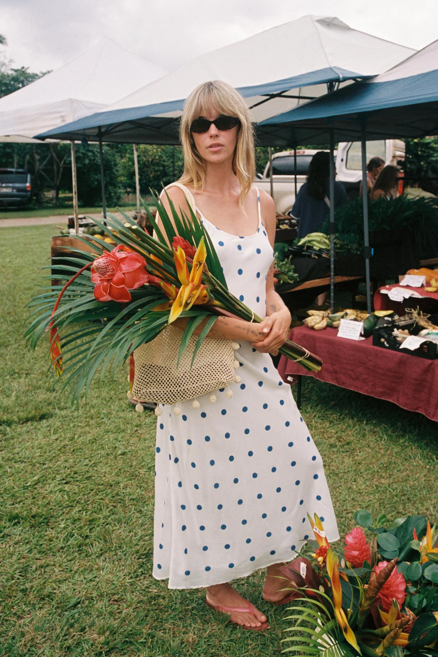 The Melissa Dress | Azure Dot - Image 5