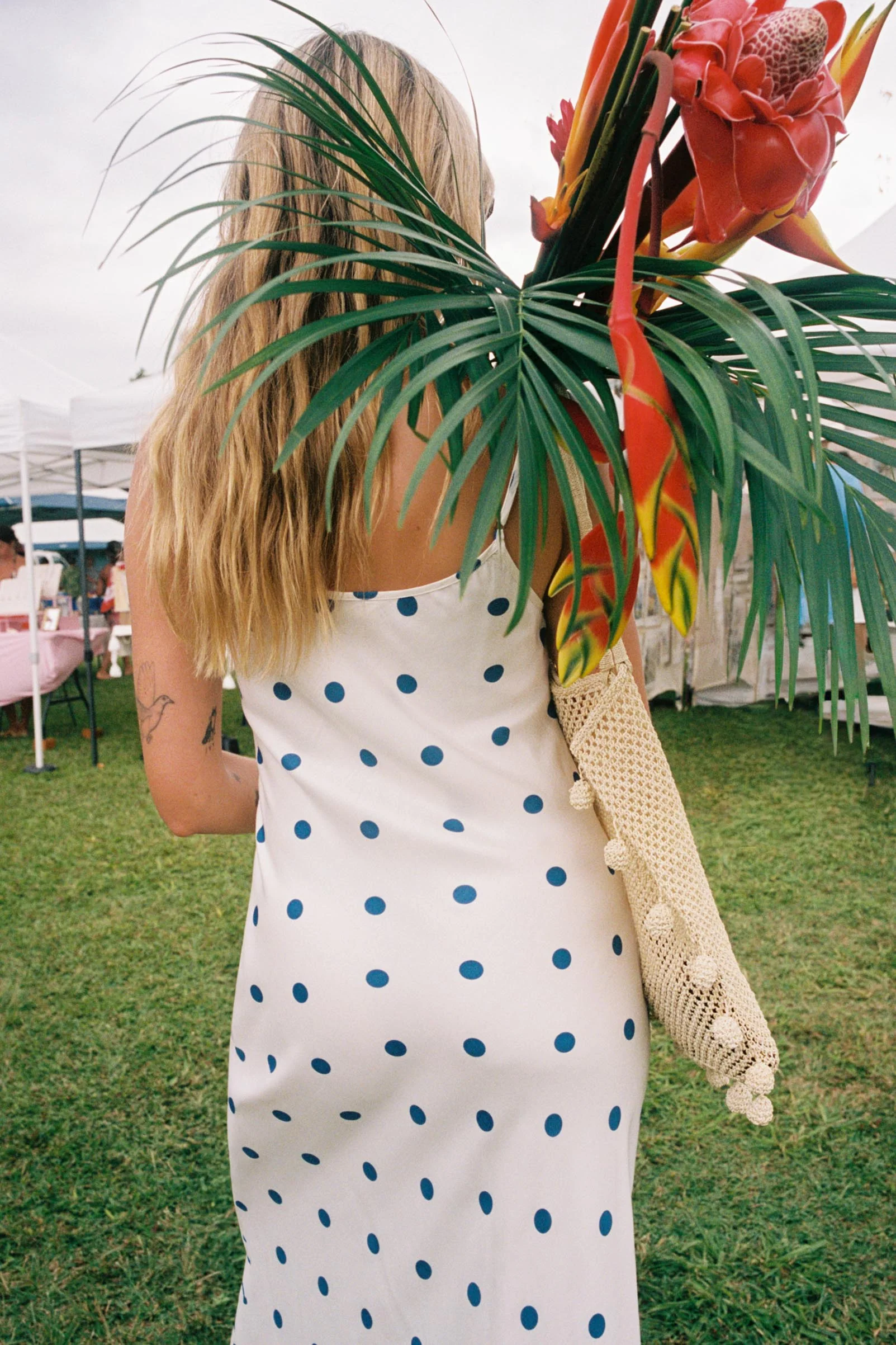 The Melissa Dress | Azure Dot - Image 6