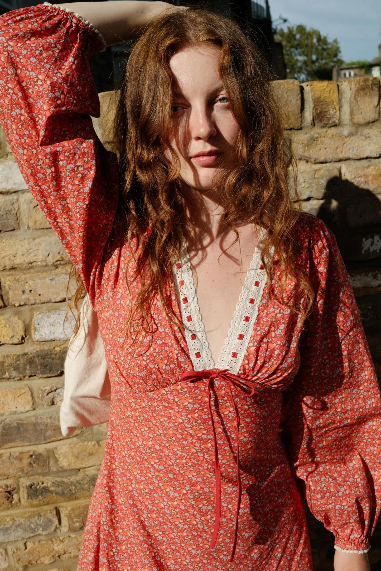 The Miranda Dress | Candy Apple Harvest - Image 2