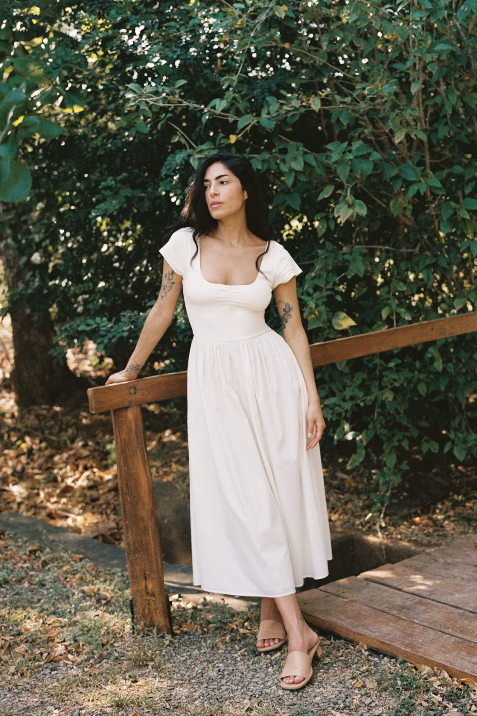 The Monica Dress | Antique White - Image 3