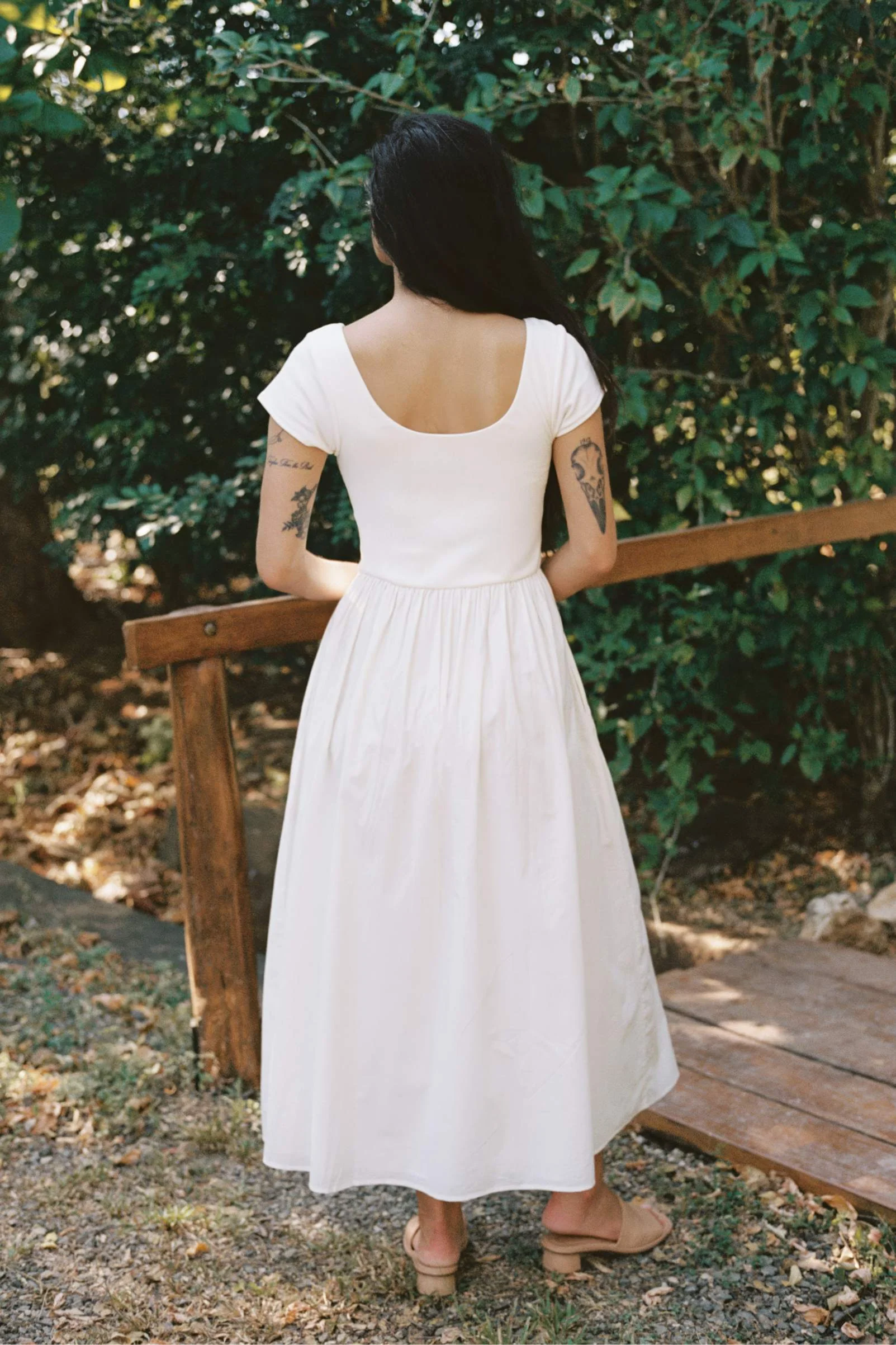 The Monica Dress | Antique White - Image 4