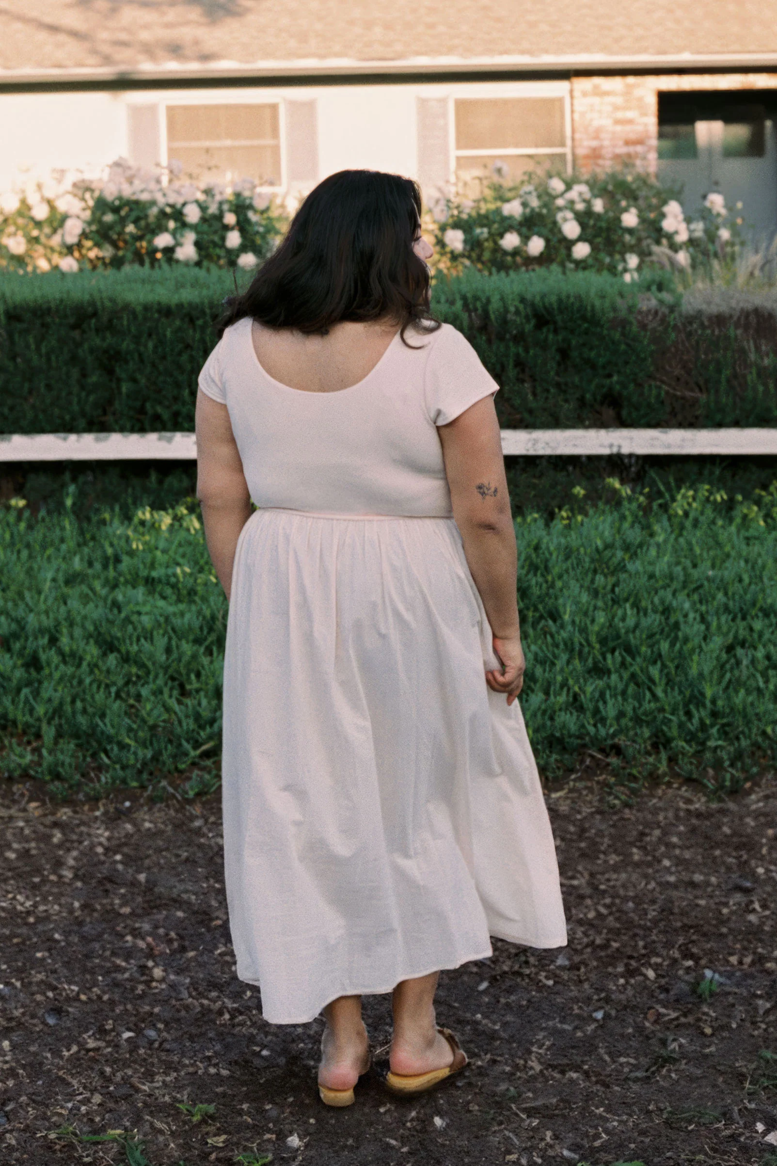 The Monica Dress Extended | Petal Pink - Image 2