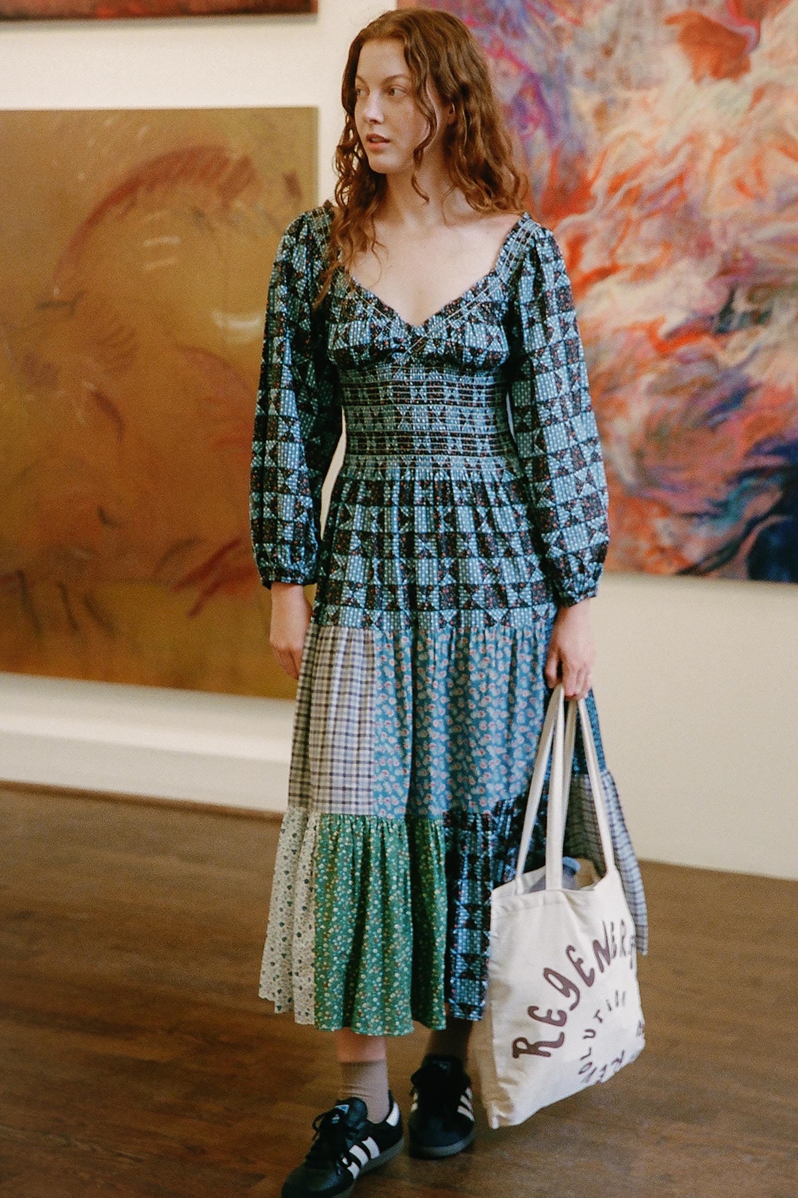The Monroe Dress | Star Quilt Patchwork - Image 2