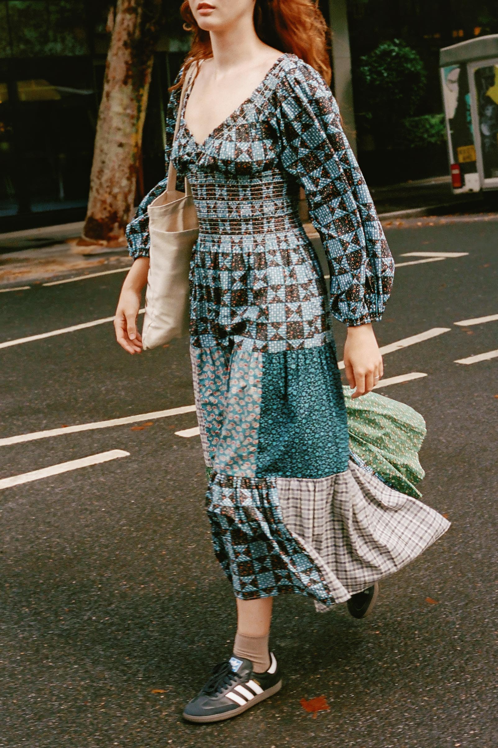 The Monroe Dress | Star Quilt Patchwork - Image 4
