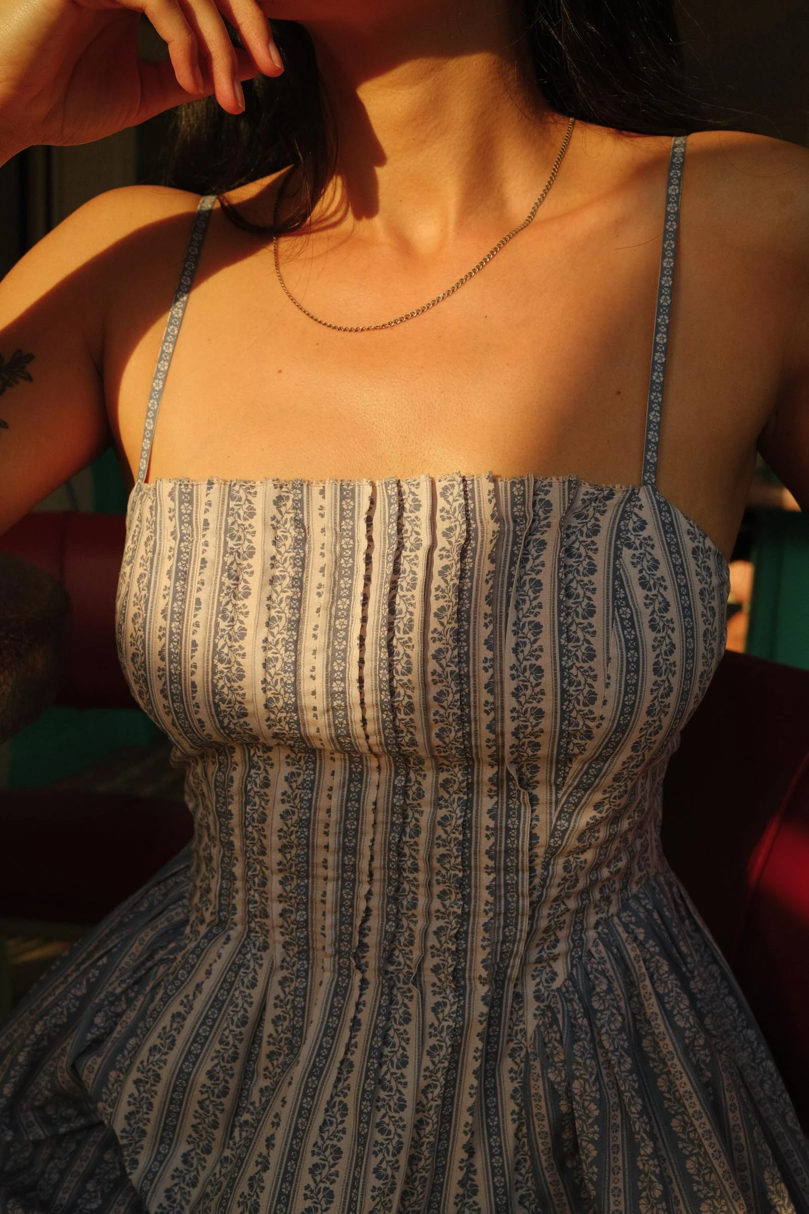The Nile Dress | Meadow Stripe - Image 5
