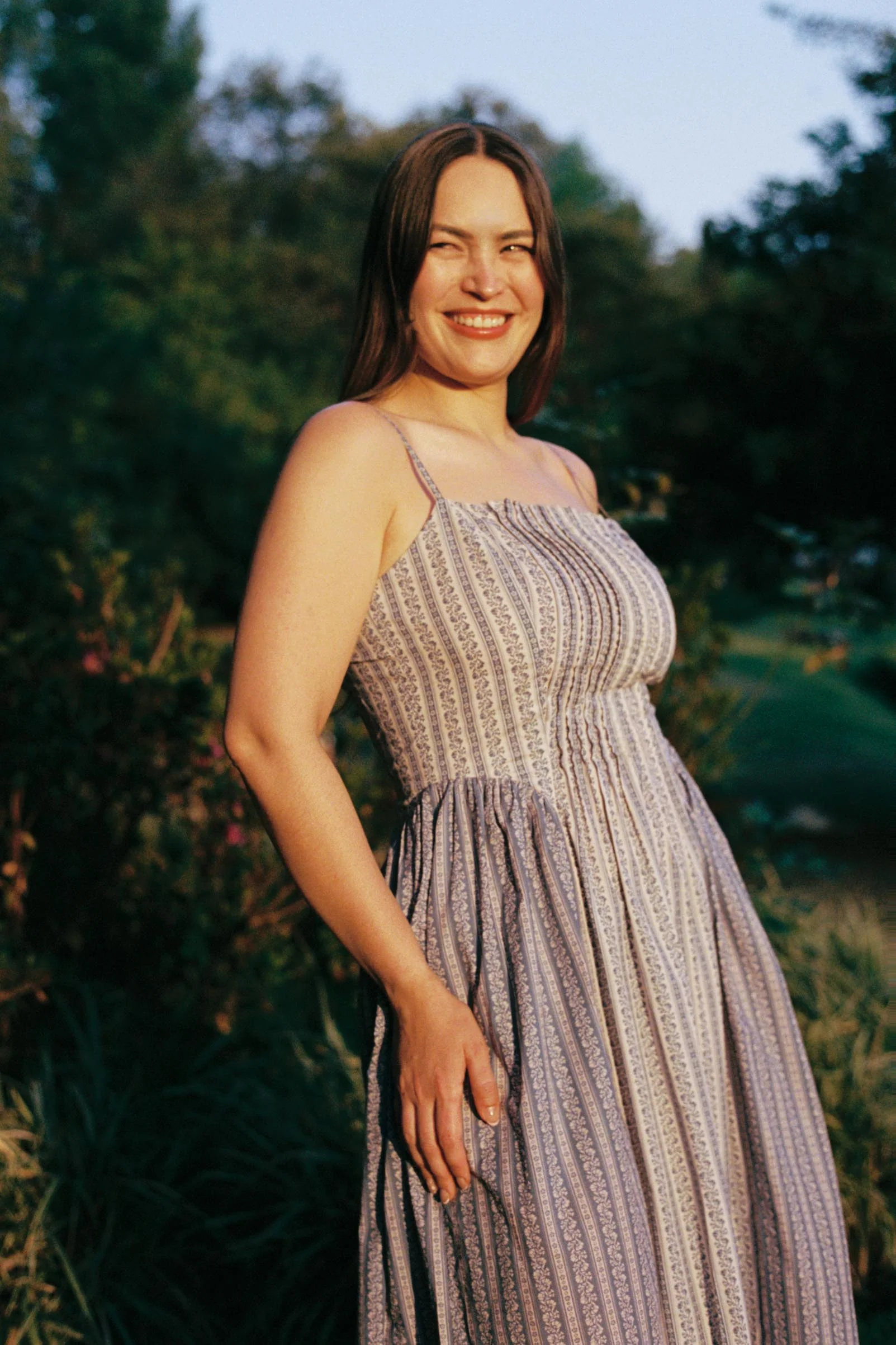 The Nile Dress | Meadow Stripe - Image 9