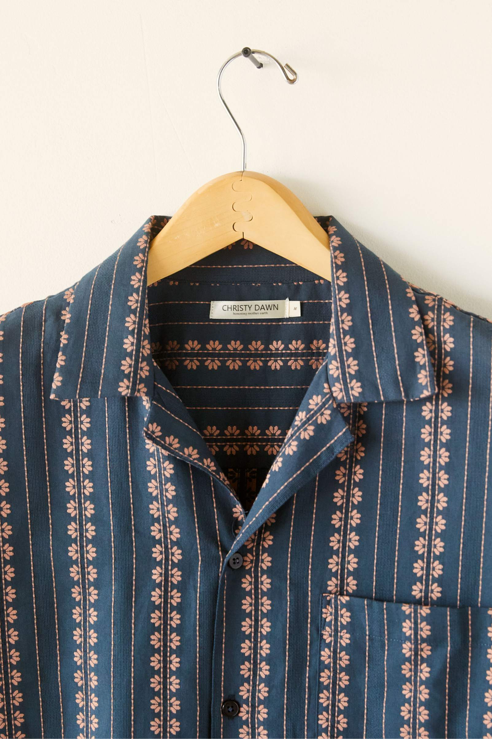The Pedro Short Sleeve Shirt | Indigo Zinnia Stripe - Image 7