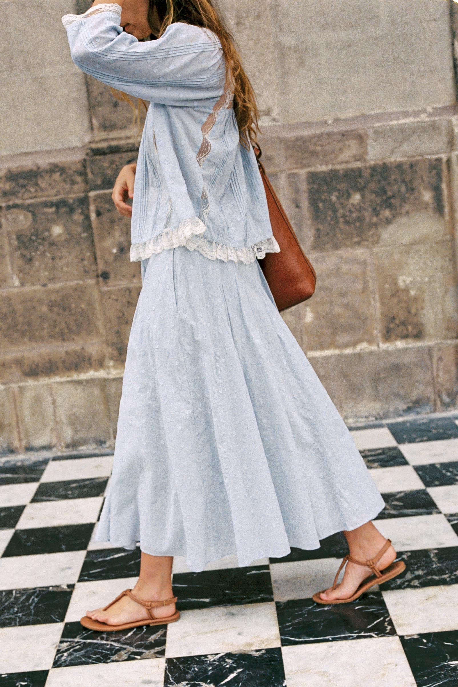 The Pippa Skirt | Mist - Image 3