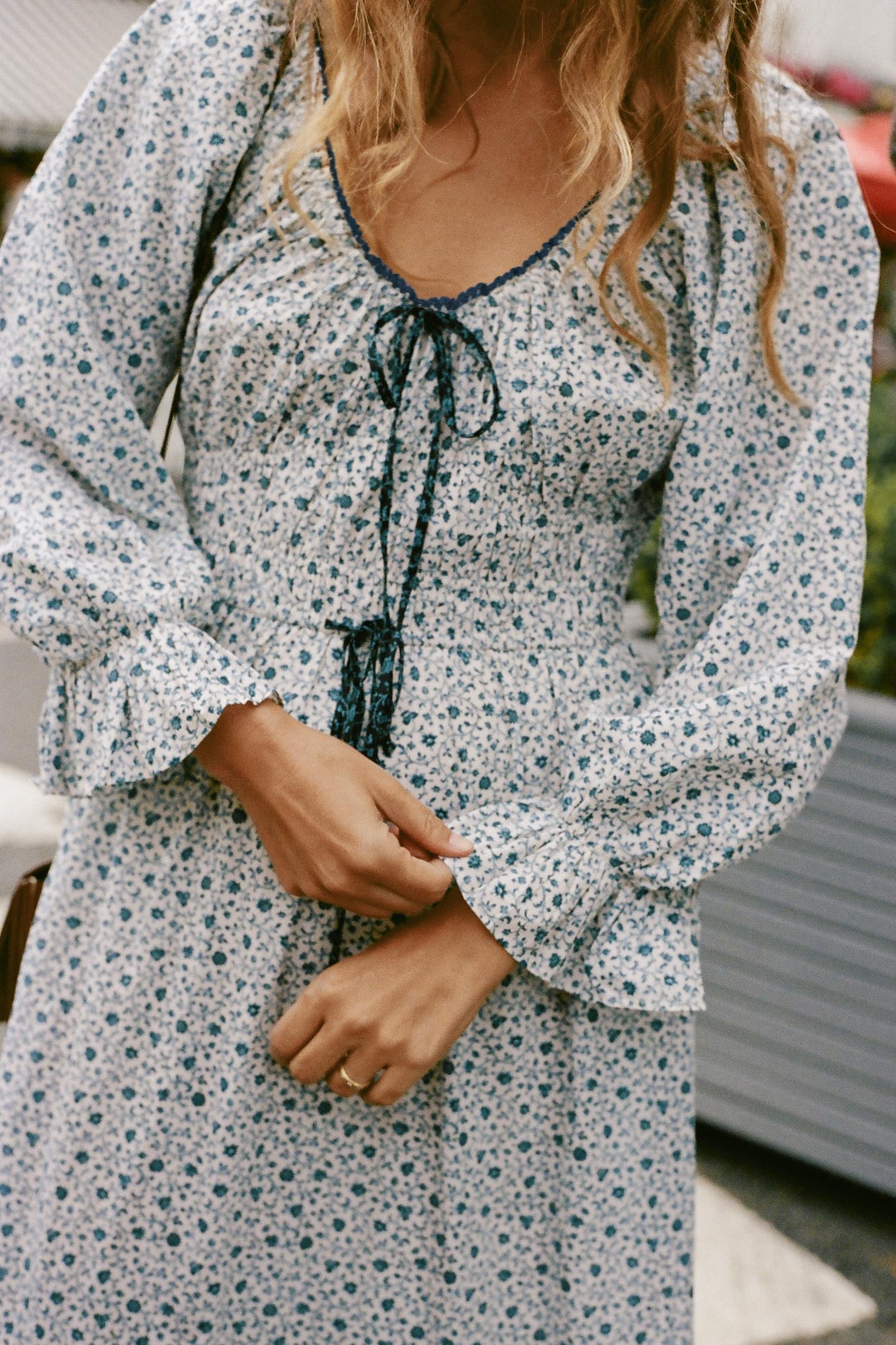 The Raquel Dress | Chrysanthemum Vine - Image 2
