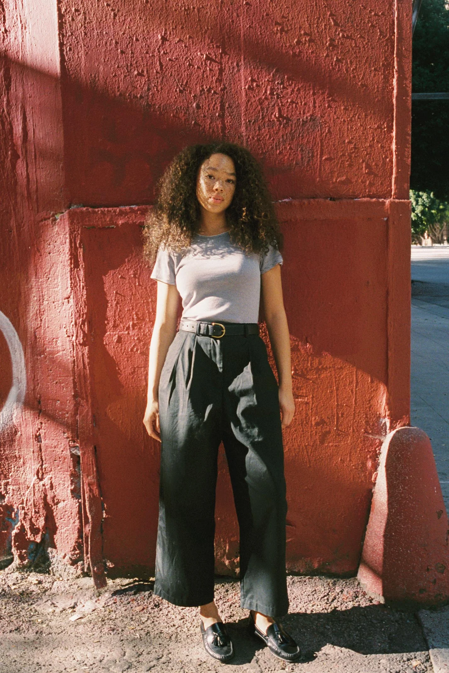 The Rayne Tee | Navy Stripe - Image 4