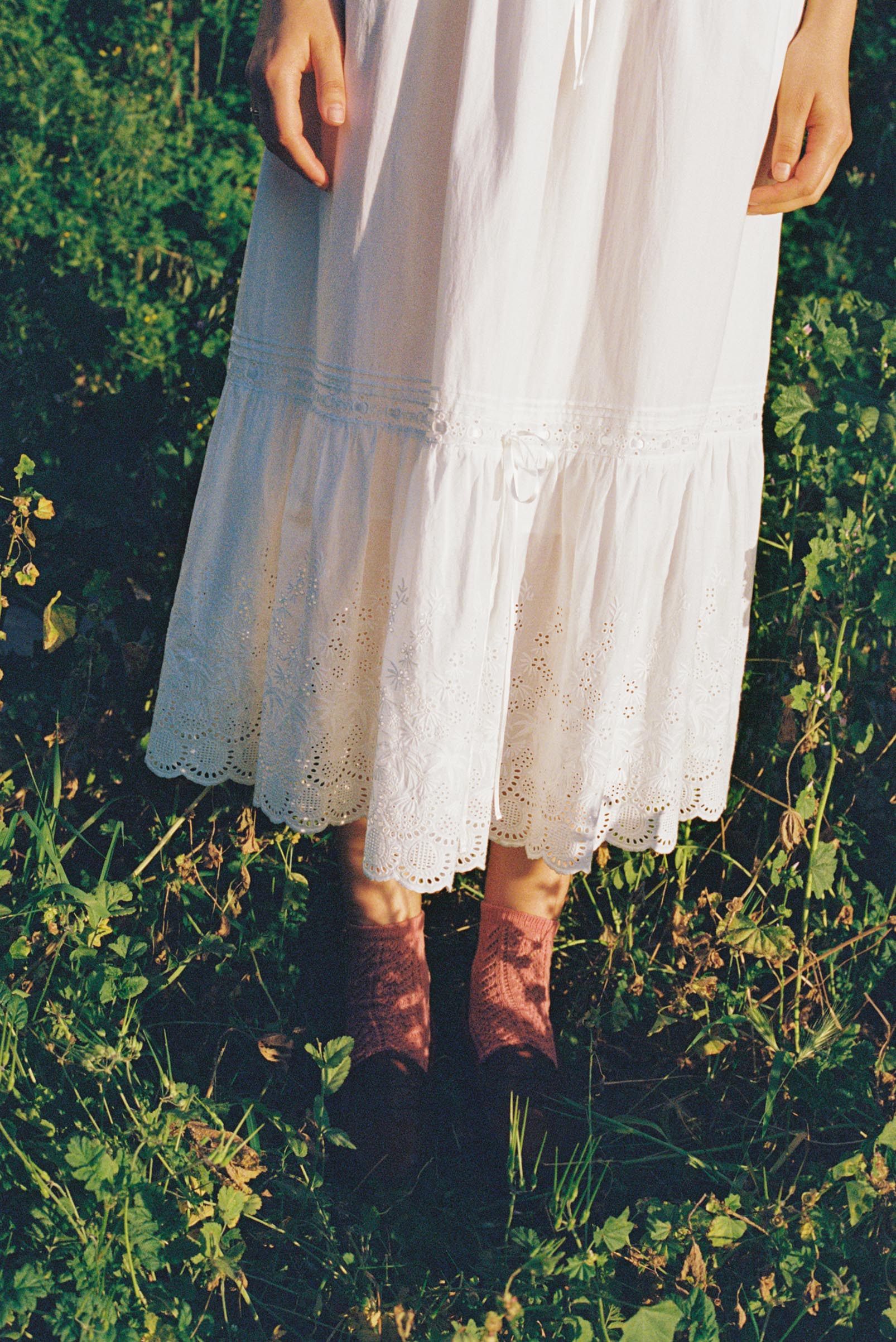 The Ricarda Dress Petites | Alabaster - Image 6