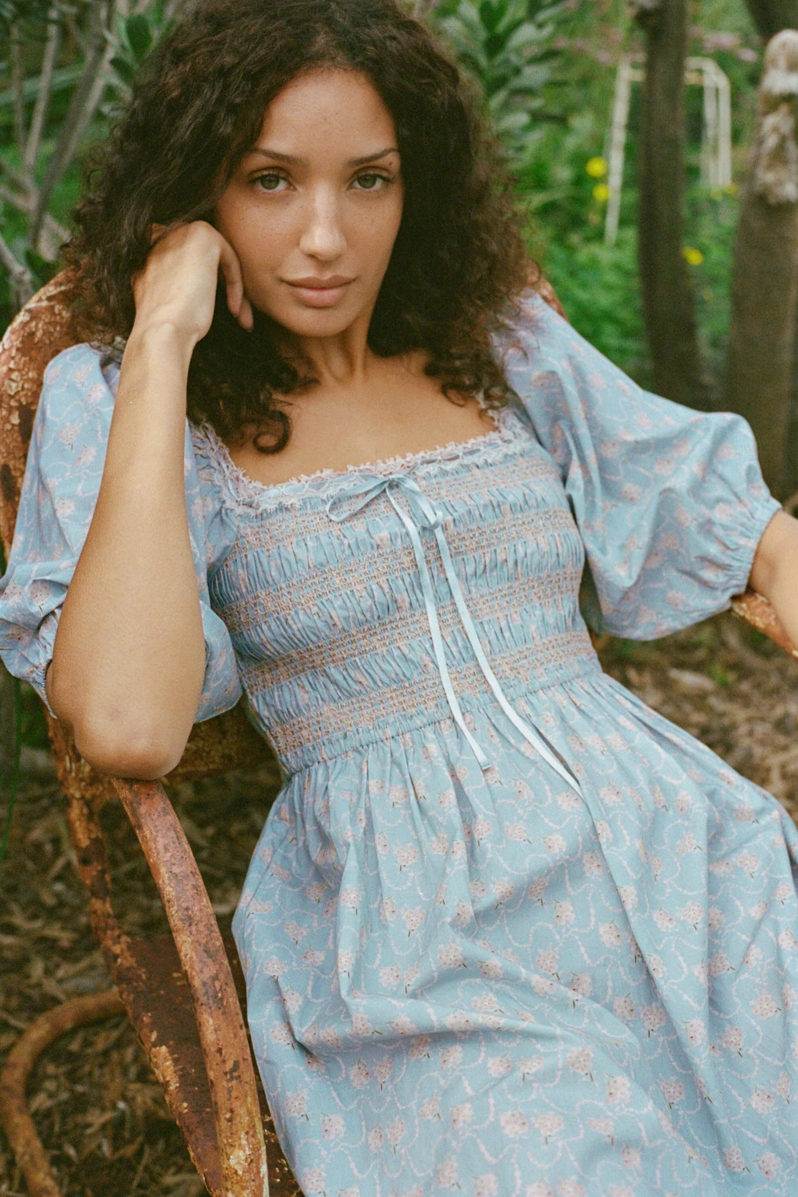 The Ricarda Dress | Celeste Bouquet - Image 5