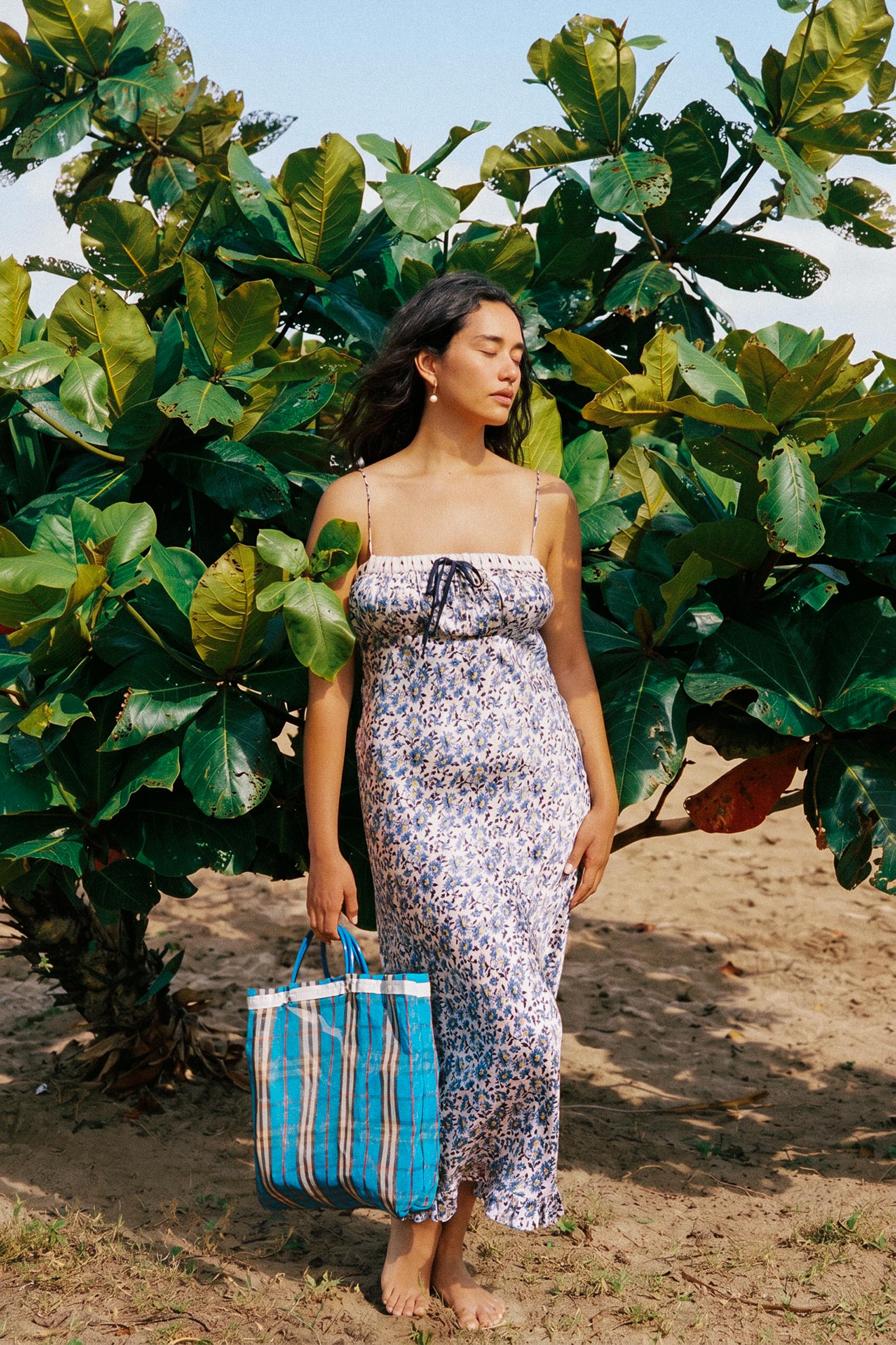 The Sam Dress | Sunflower Azure - Image 5