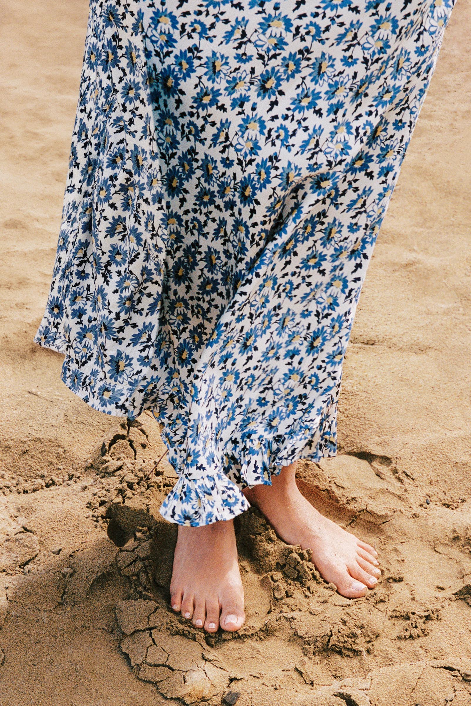The Sam Dress | Sunflower Azure - Image 6