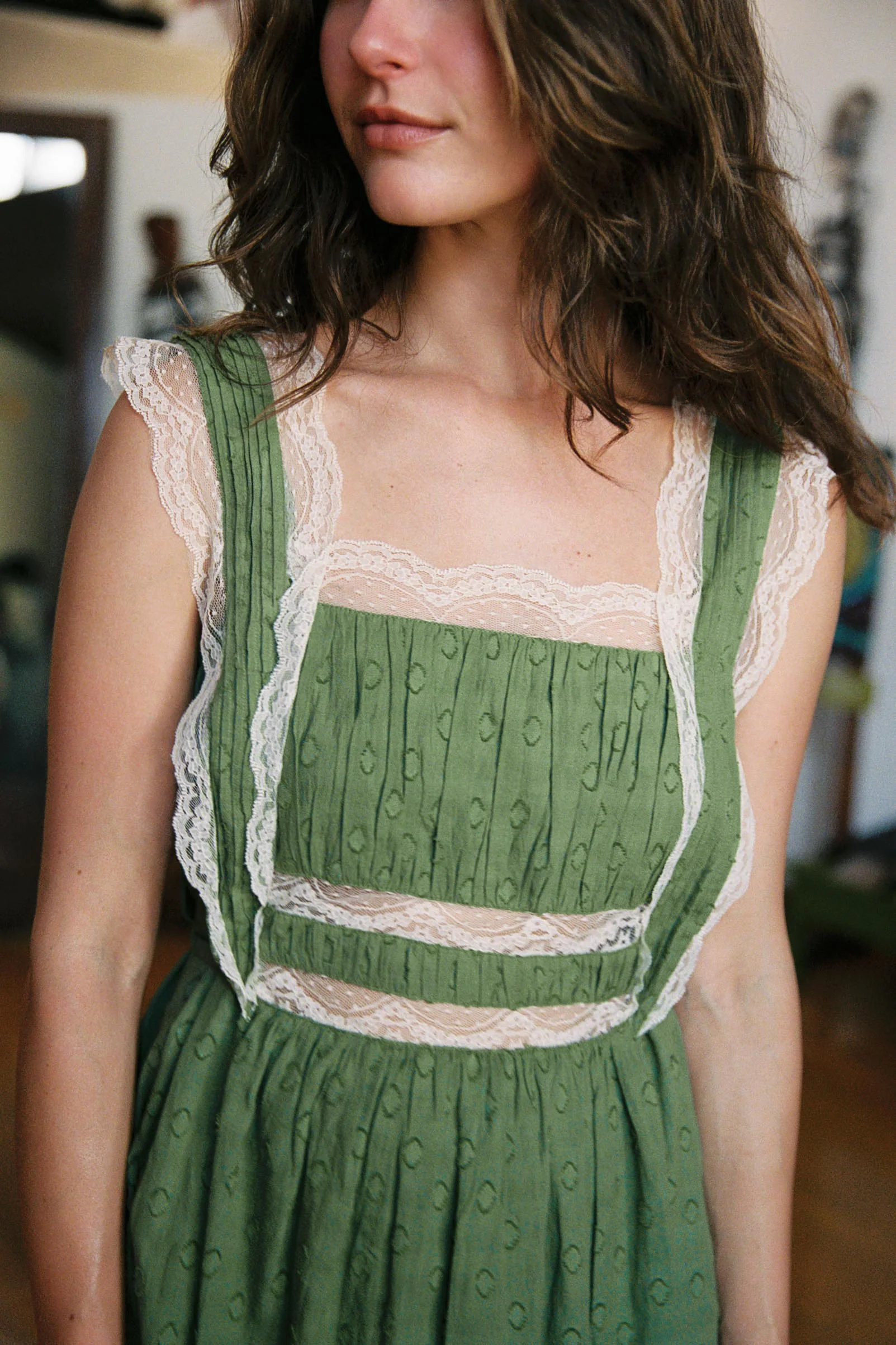 The Sanja Dress | Moss