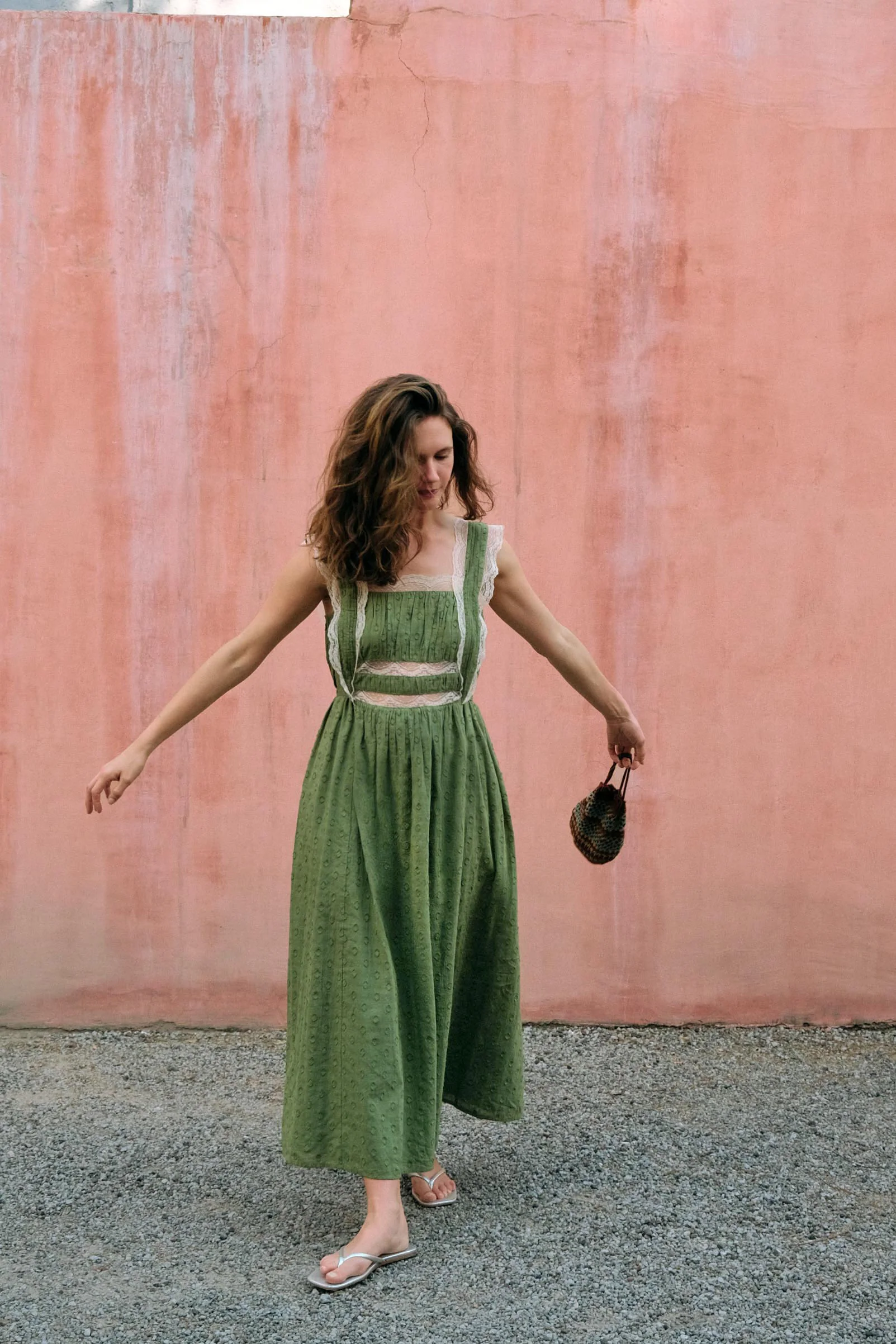 The Sanja Dress | Moss - Image 6