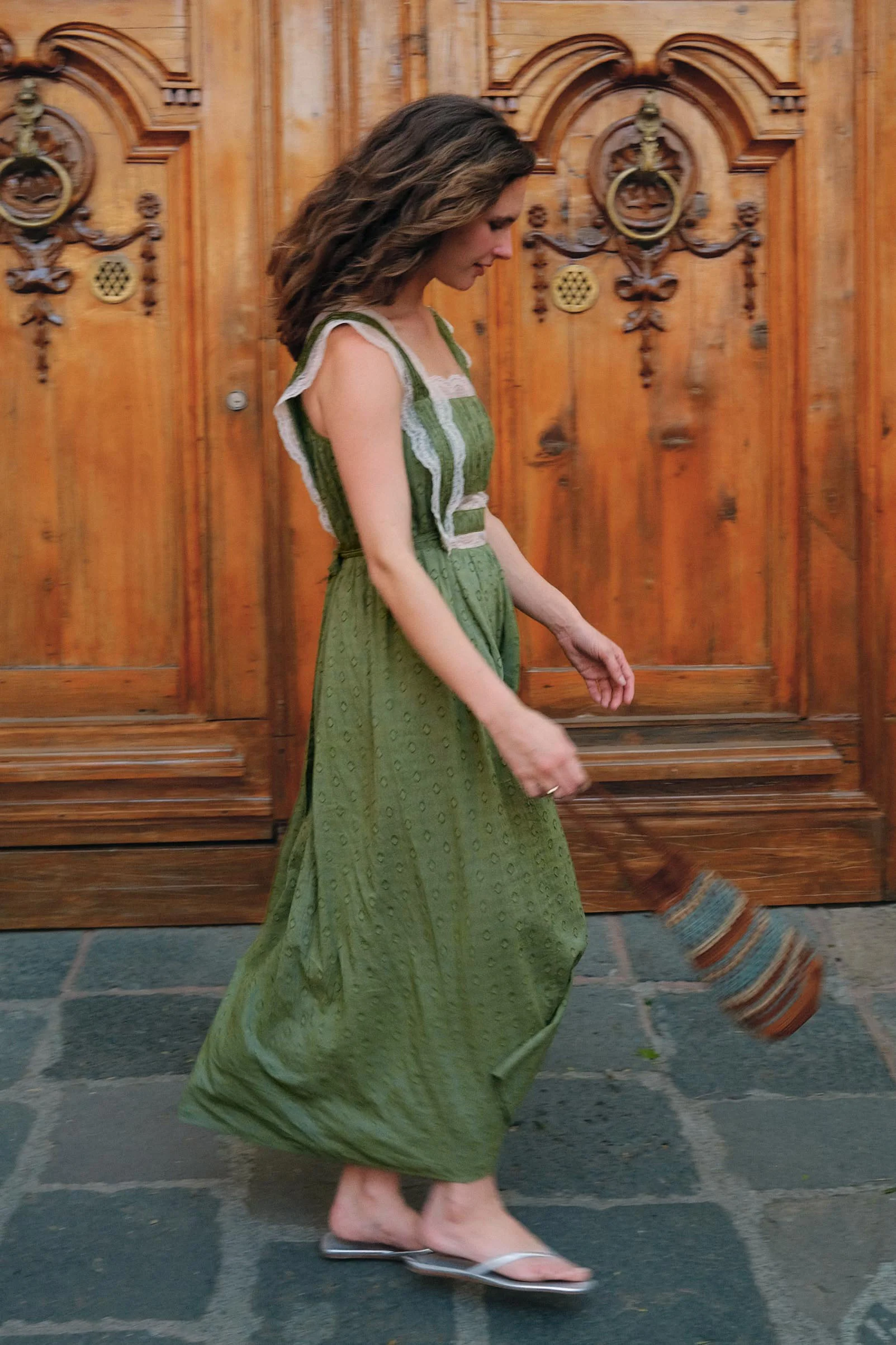 The Sanja Dress | Moss - Image 7