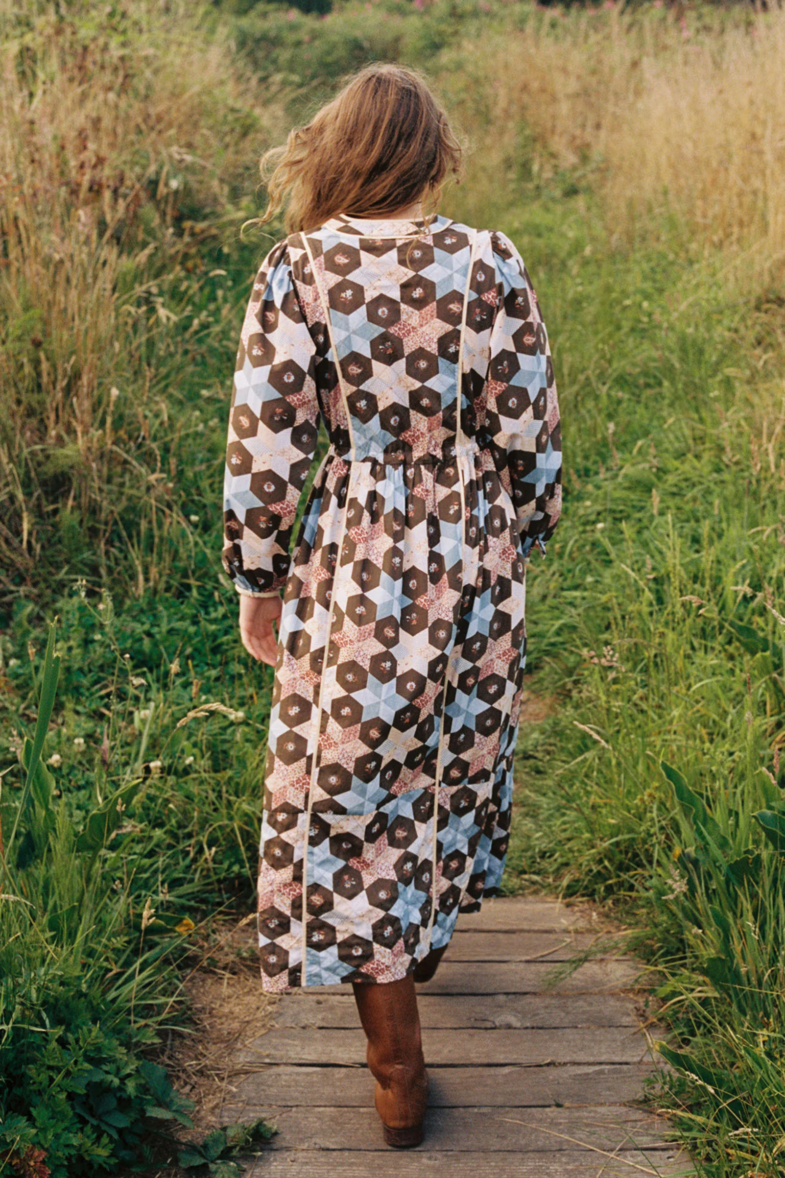 The Sona Dress | Solstice Patchwork - Image 5
