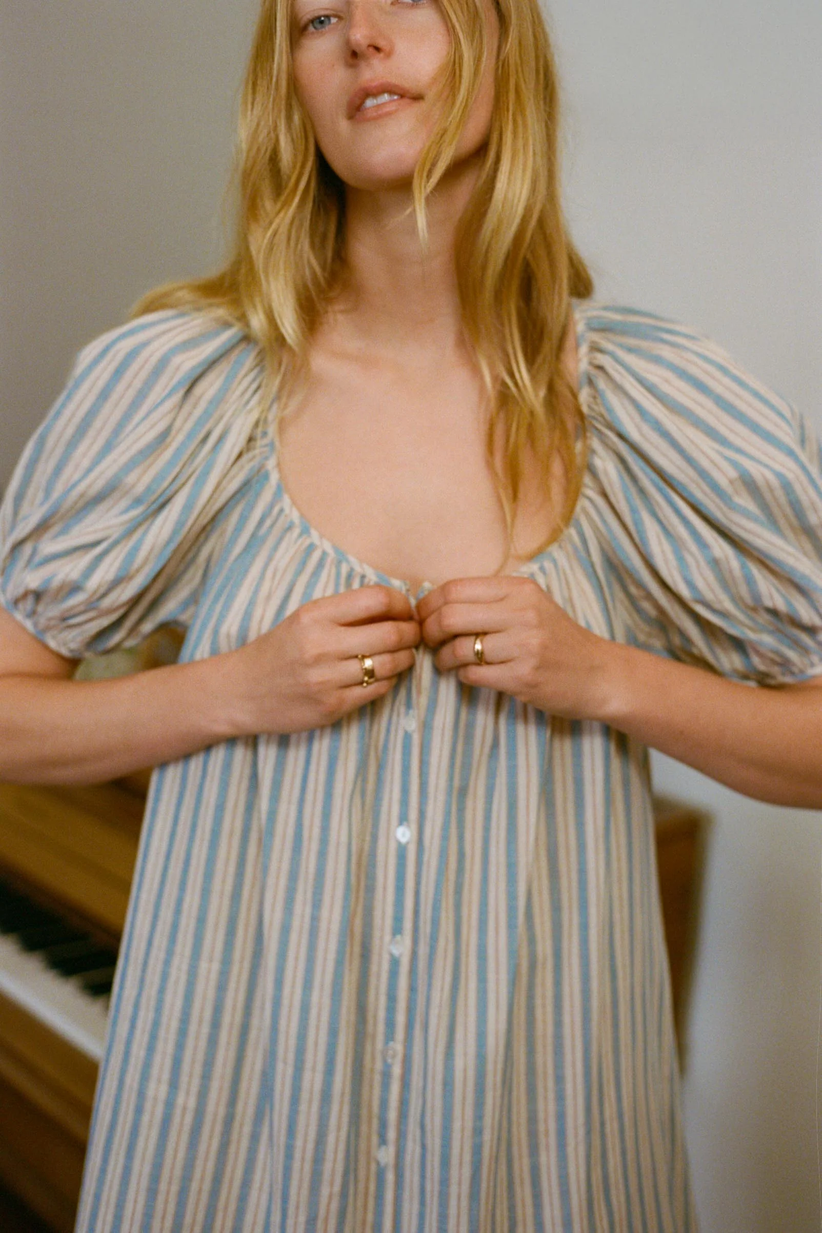The Suki Dress | Antique Stripe - Image 2