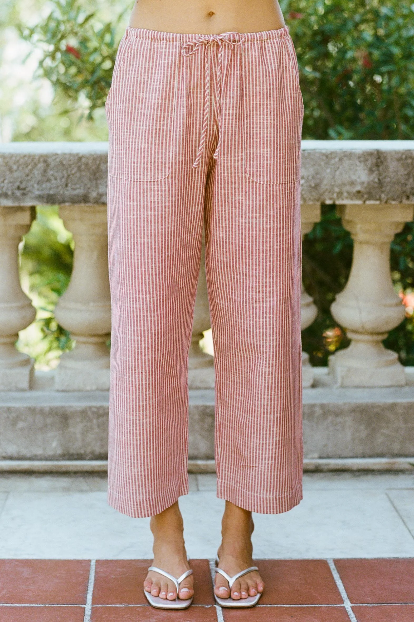 The Taavi Pant | Rhubarb Stripe - Image 3