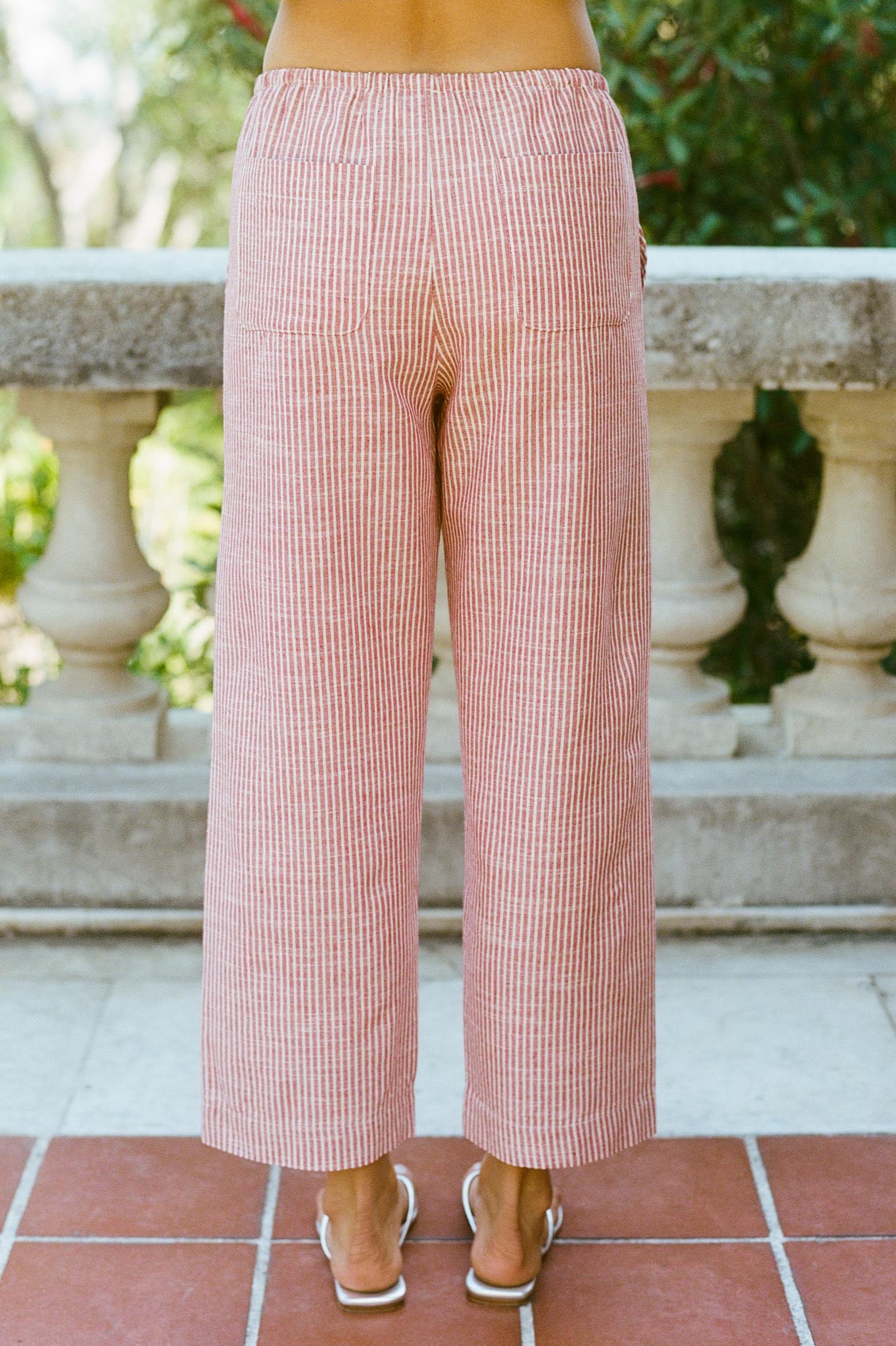 The Taavi Pant | Rhubarb Stripe - Image 4