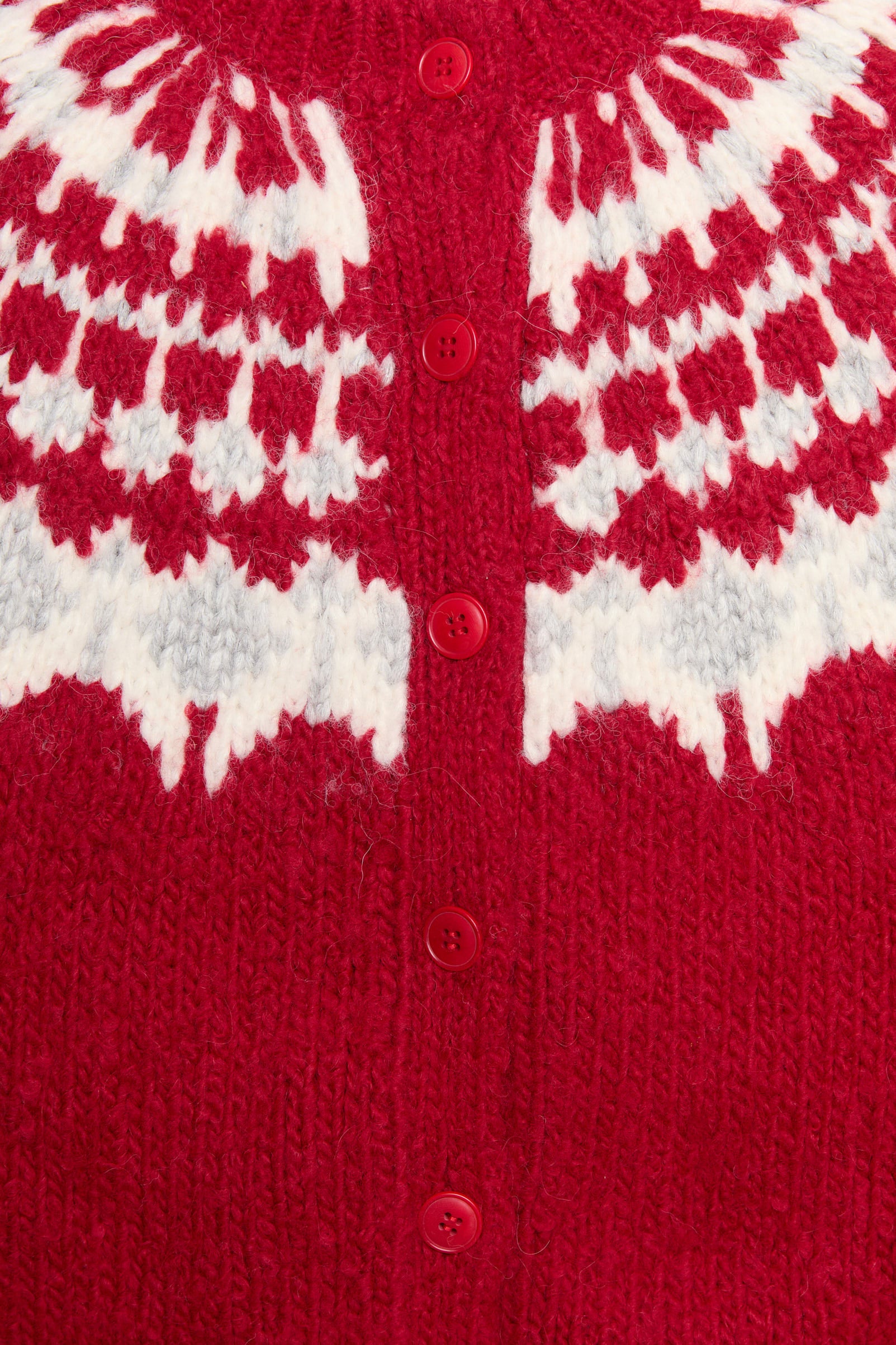 The Thora Cardigan | Beetroot - Image 6