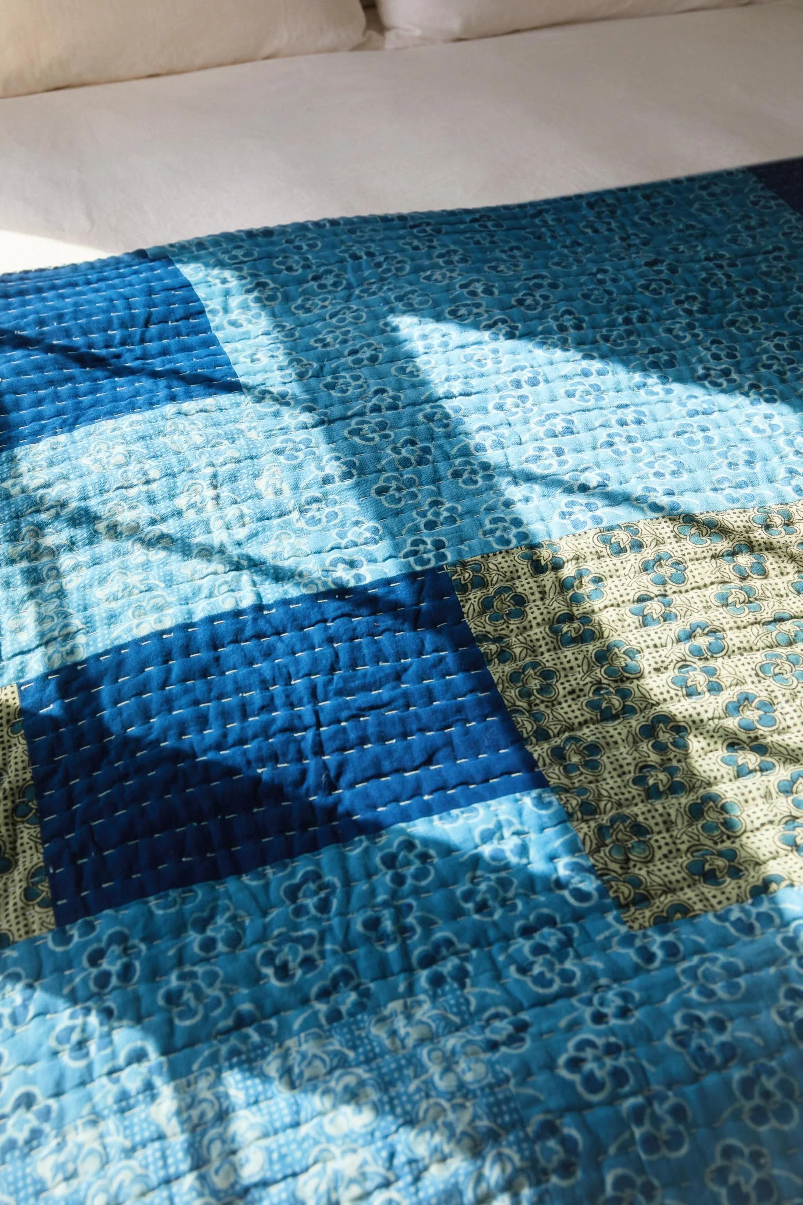 The Vaishali Quilt | Indigo Blues - Image 2