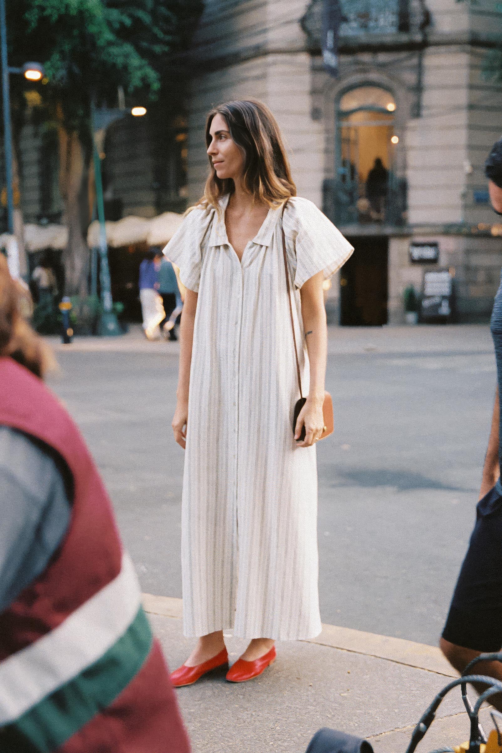 The Walter Dress | Dusk Stripe - Image 2