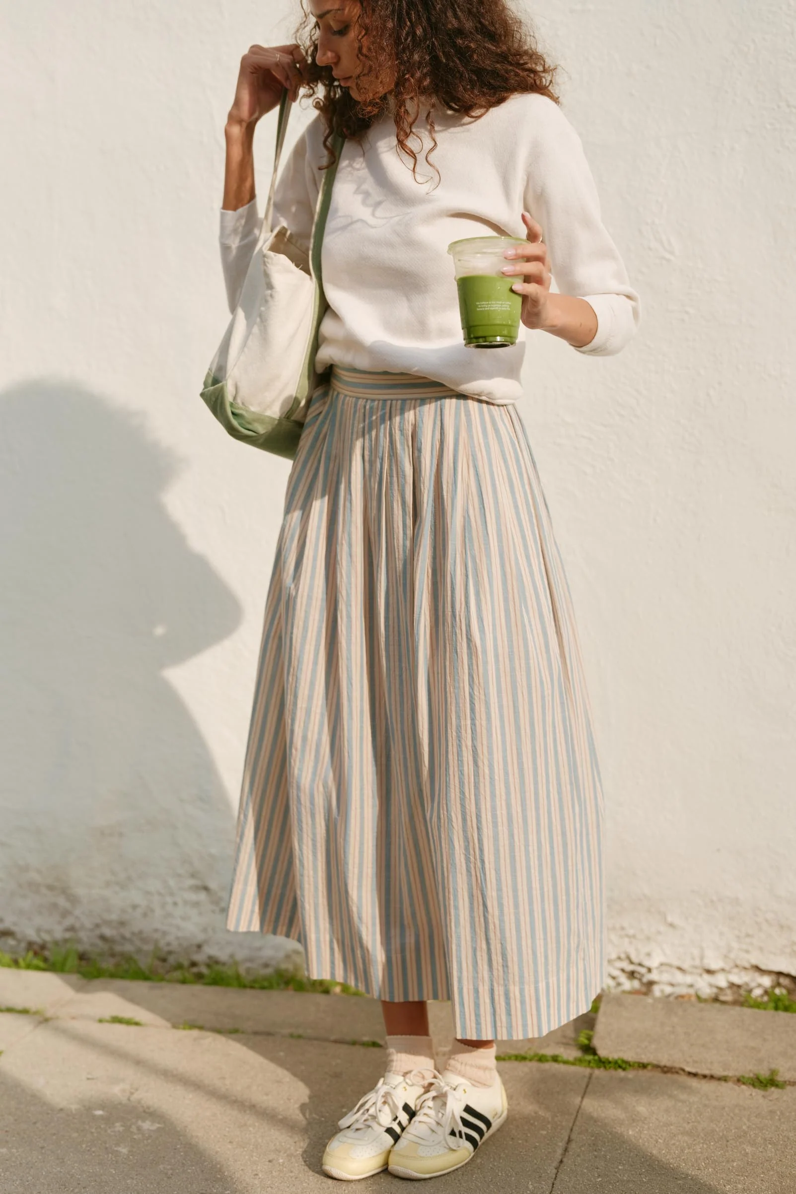 The Xander Skirt | Antique Stripe - Image 5