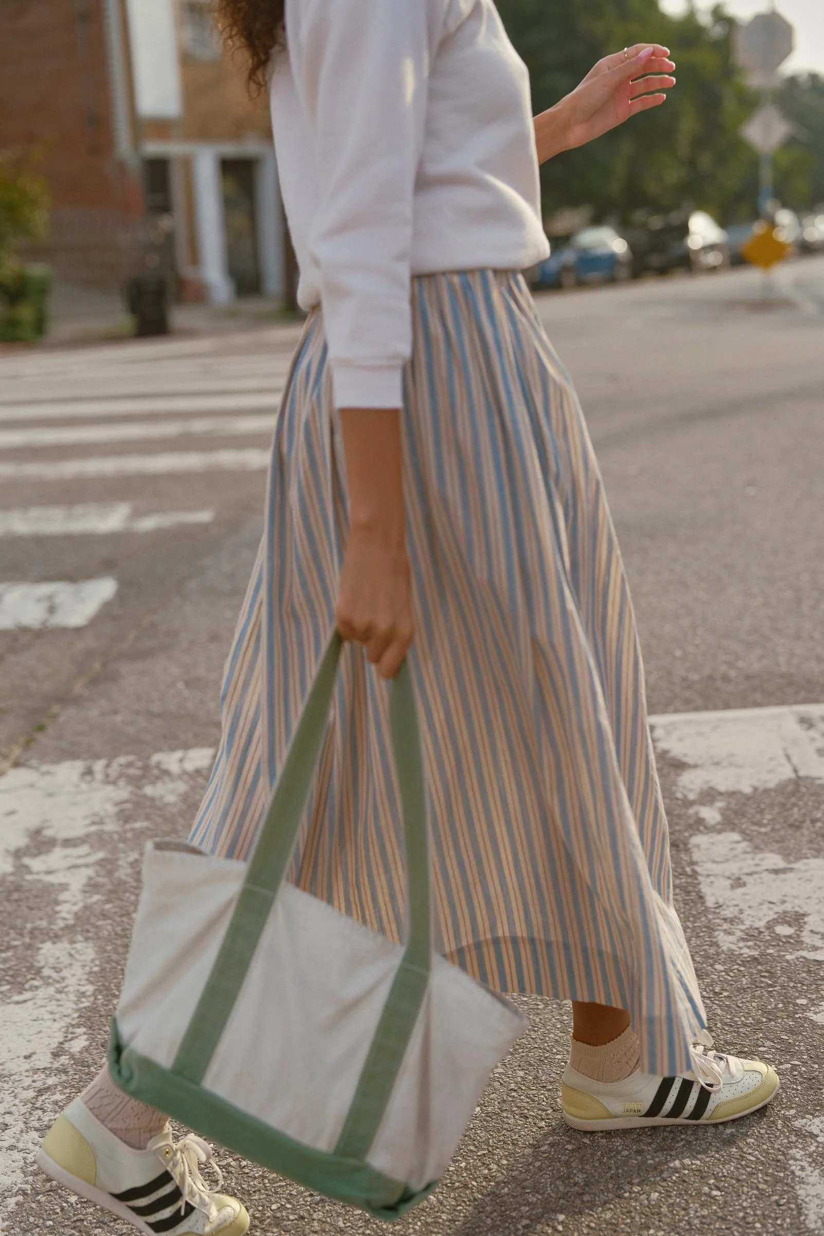 The Xander Skirt | Antique Stripe - Image 7