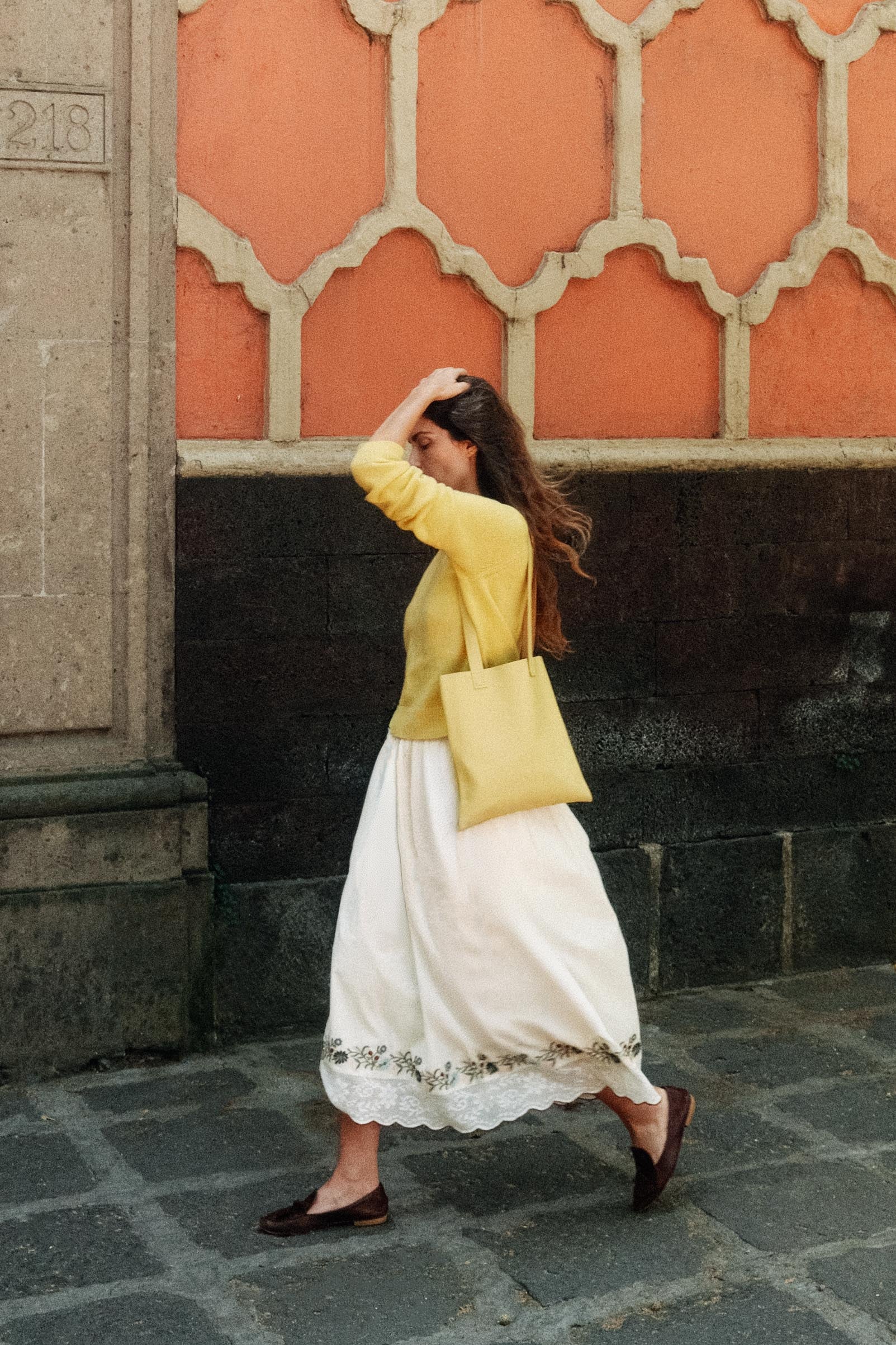 The Xander Skirt | Ecru - Image 2