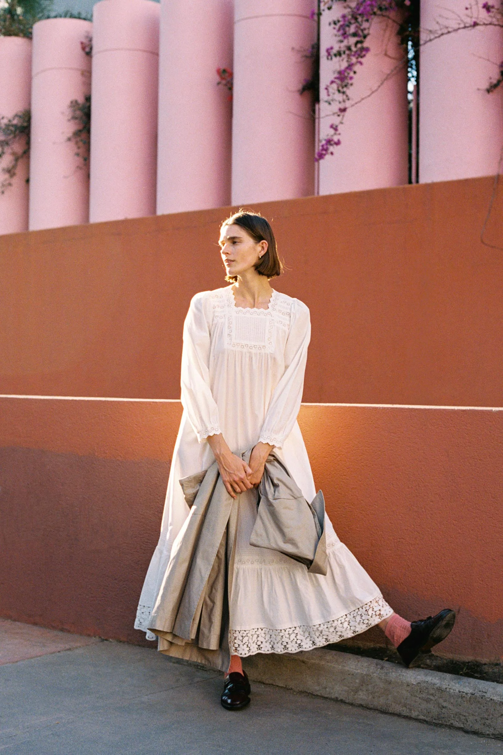 The Yolanda Dress | Alabaster - Image 2